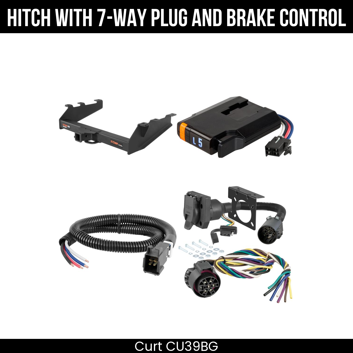 Trailer Hitch , 7-Way , Discovery Next Brake Control