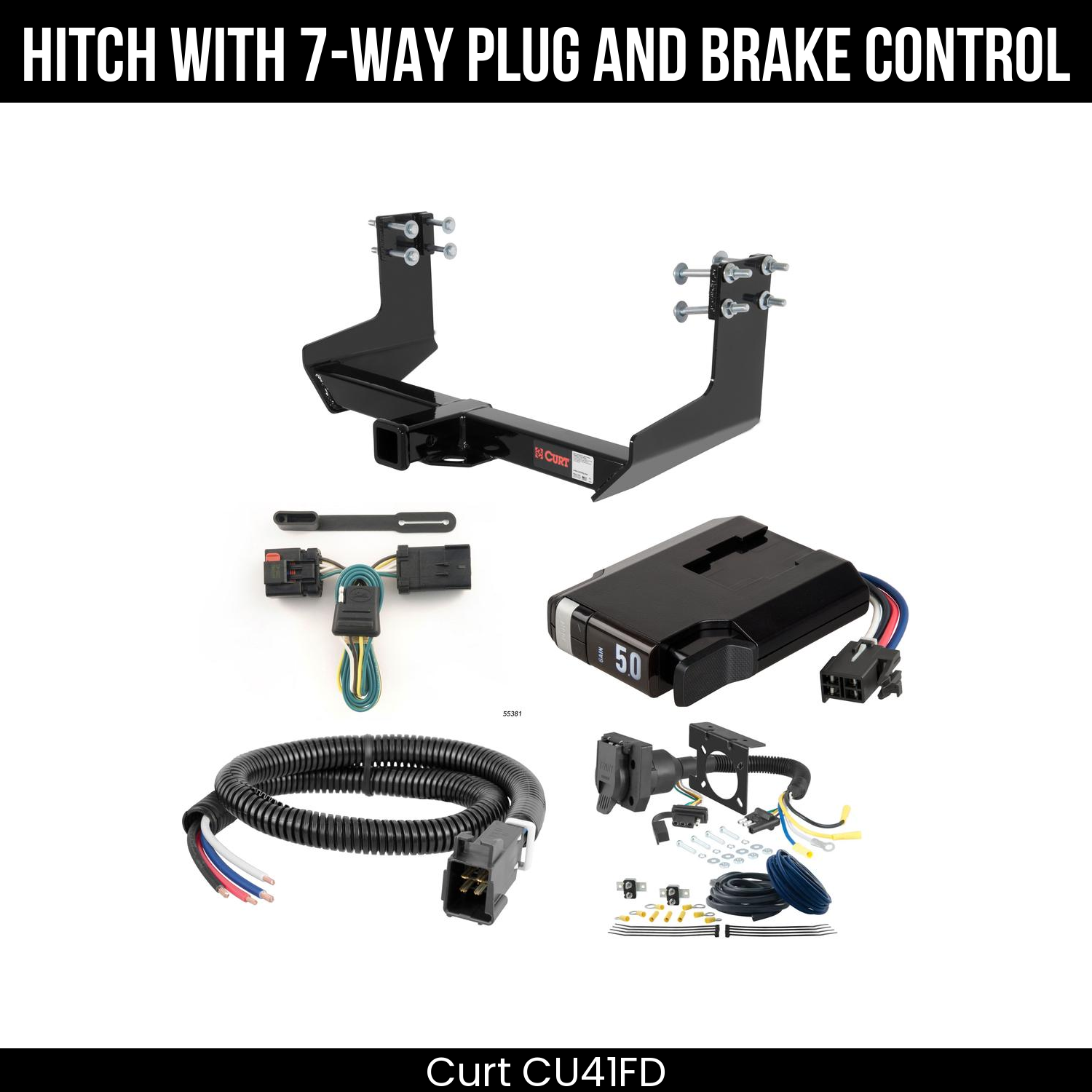 Trailer Hitch , 7-Way , TriFlex NEXT Brake Control