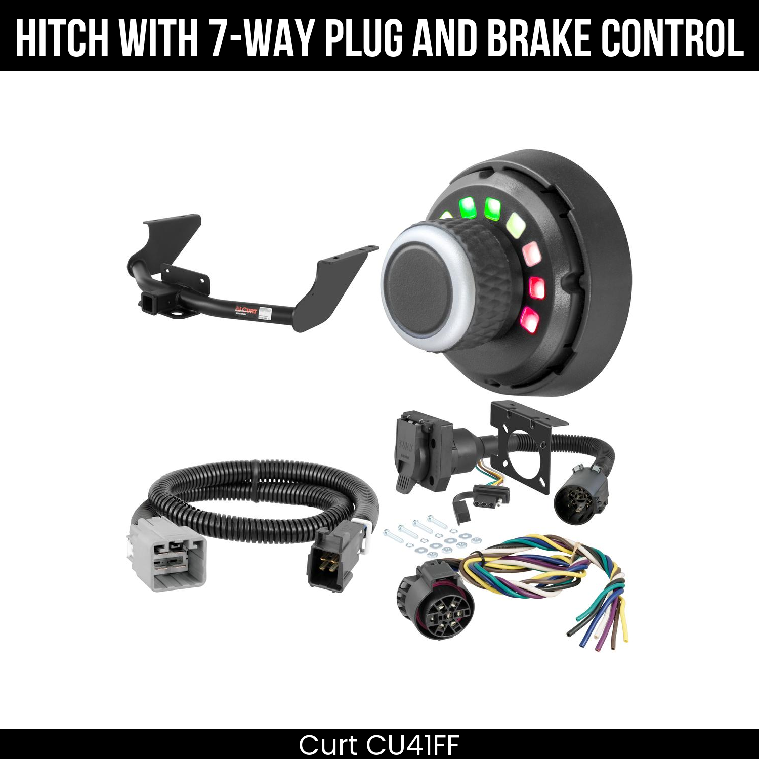 Trailer Hitch , 7-Way , Spectrum Brake Control