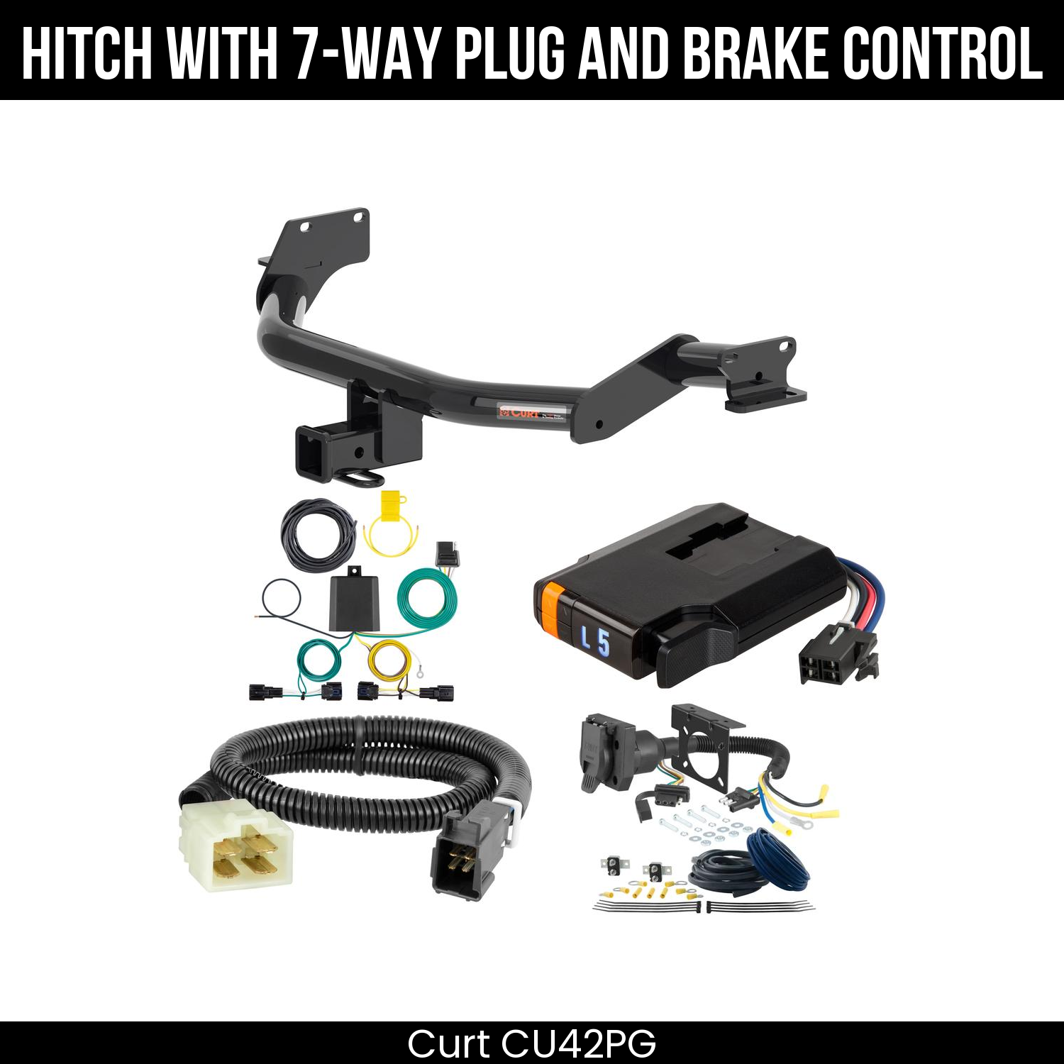 Trailer Hitch , 7-Way , Discovery Next Brake Control