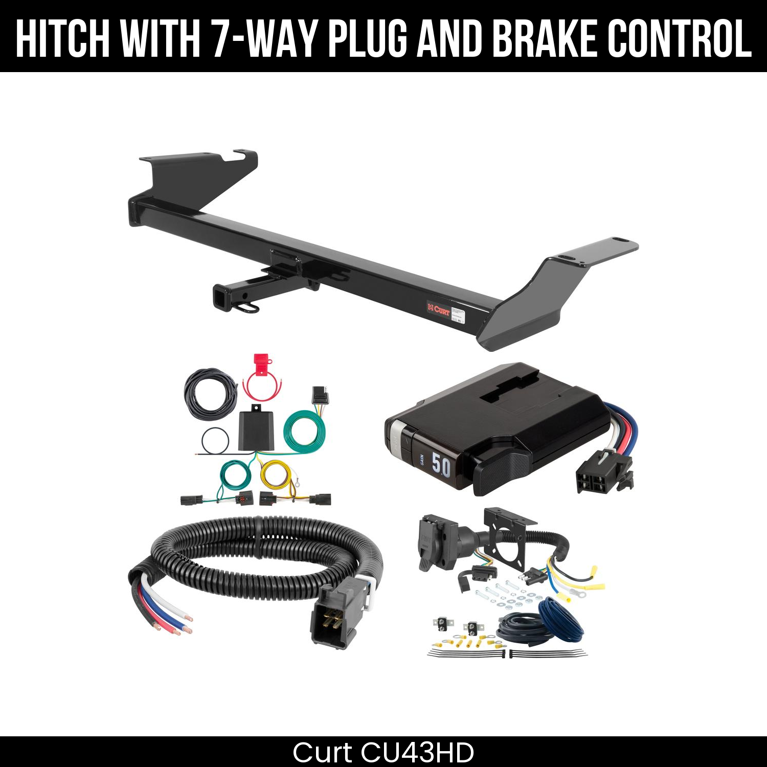 Trailer Hitch , 7-Way , TriFlex NEXT Brake Control