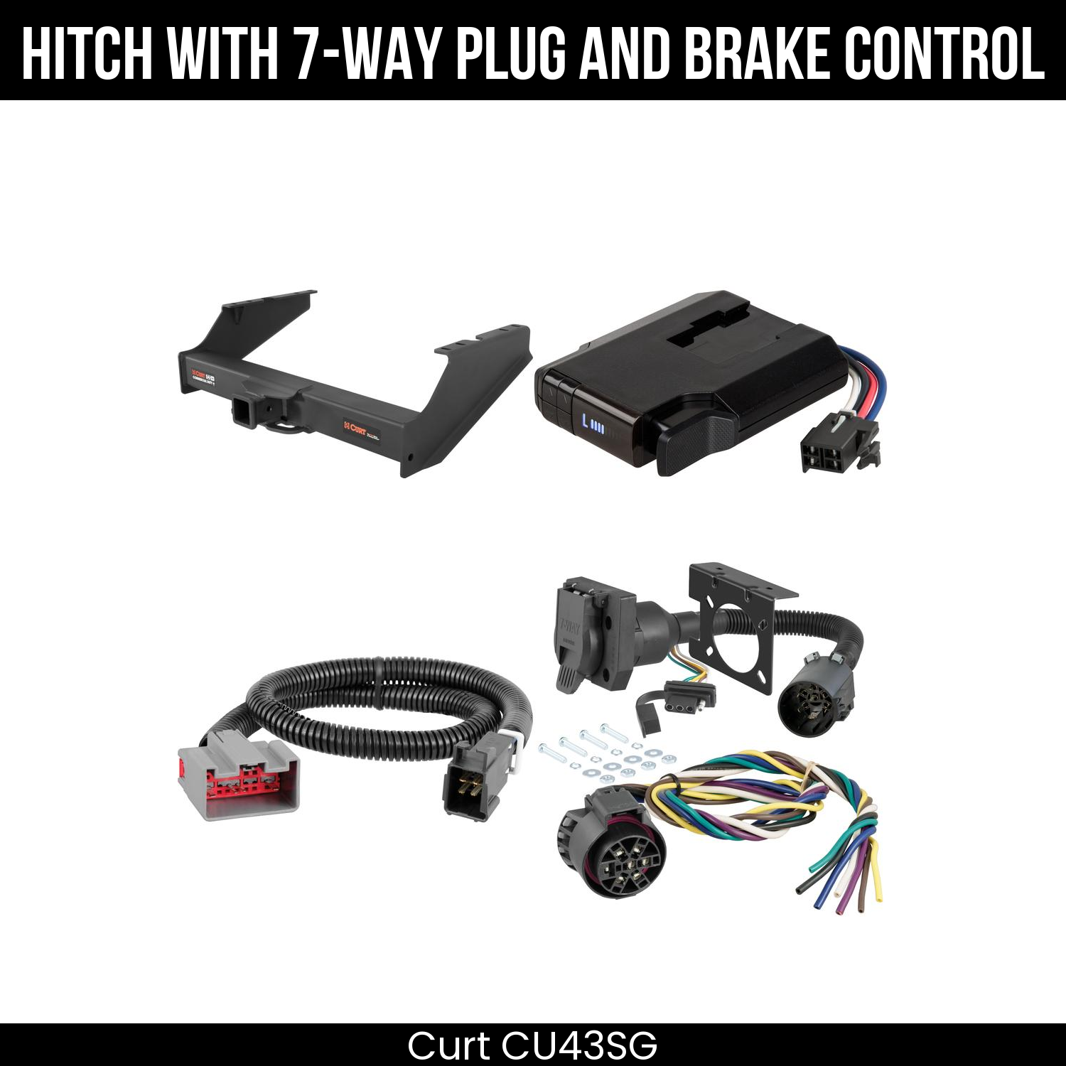 Trailer Hitch , 7-Way , Venturer Brake Control