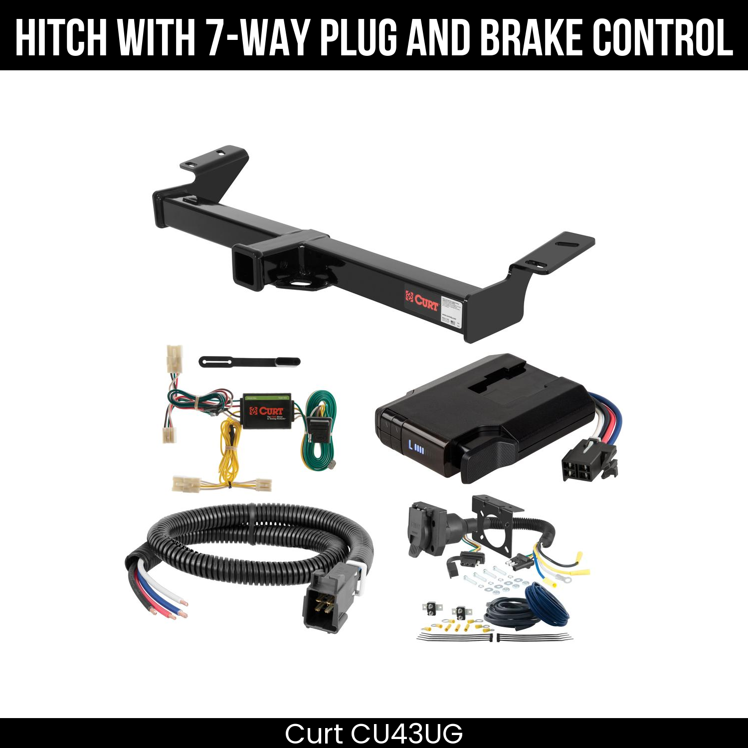 Trailer Hitch , 7-Way , Venturer Brake Control