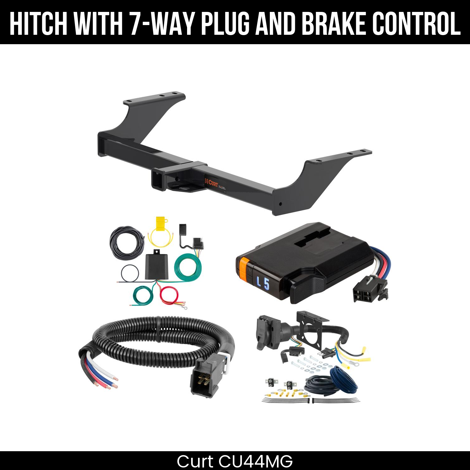 Trailer Hitch , 7-Way , Discovery Next Brake Control