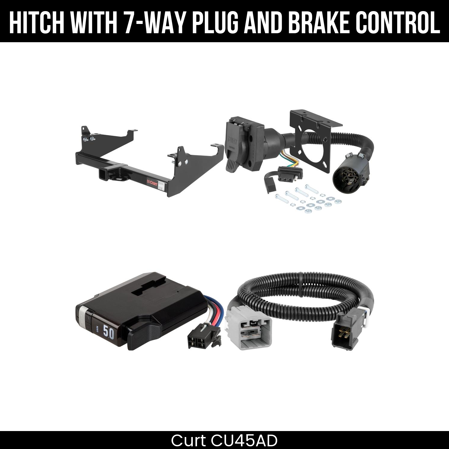 Trailer Hitch , 7-Way , TriFlex NEXT Brake Control