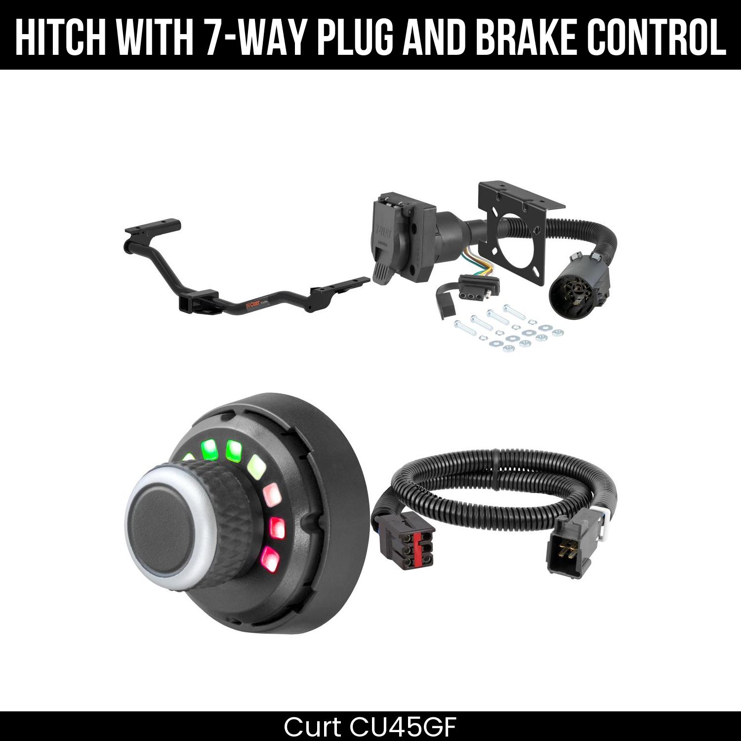 Trailer Hitch , 7-Way , Spectrum Brake Control