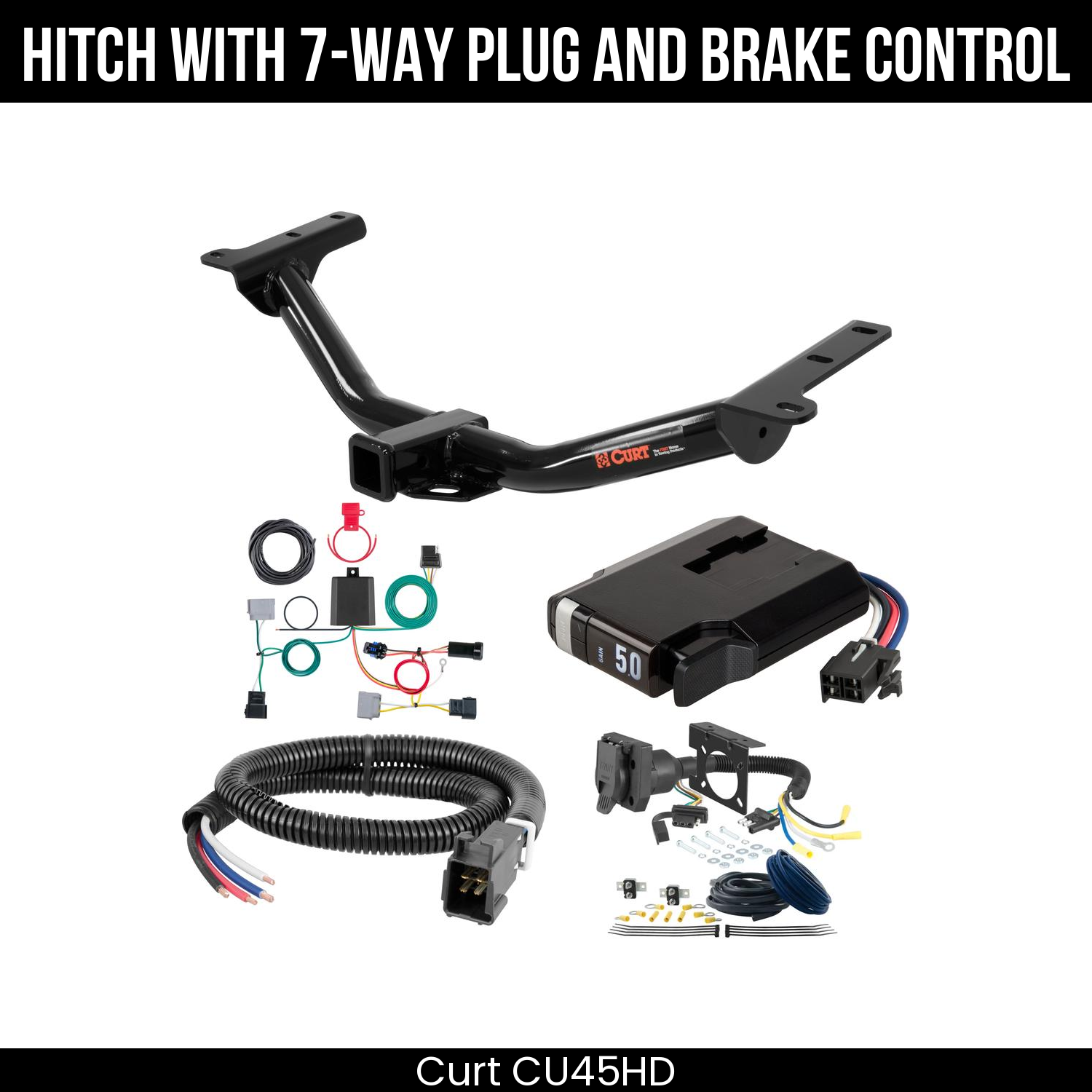 Trailer Hitch , 7-Way , TriFlex NEXT Brake Control