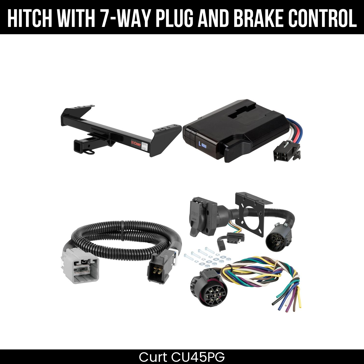Trailer Hitch , 7-Way , Venturer Brake Control