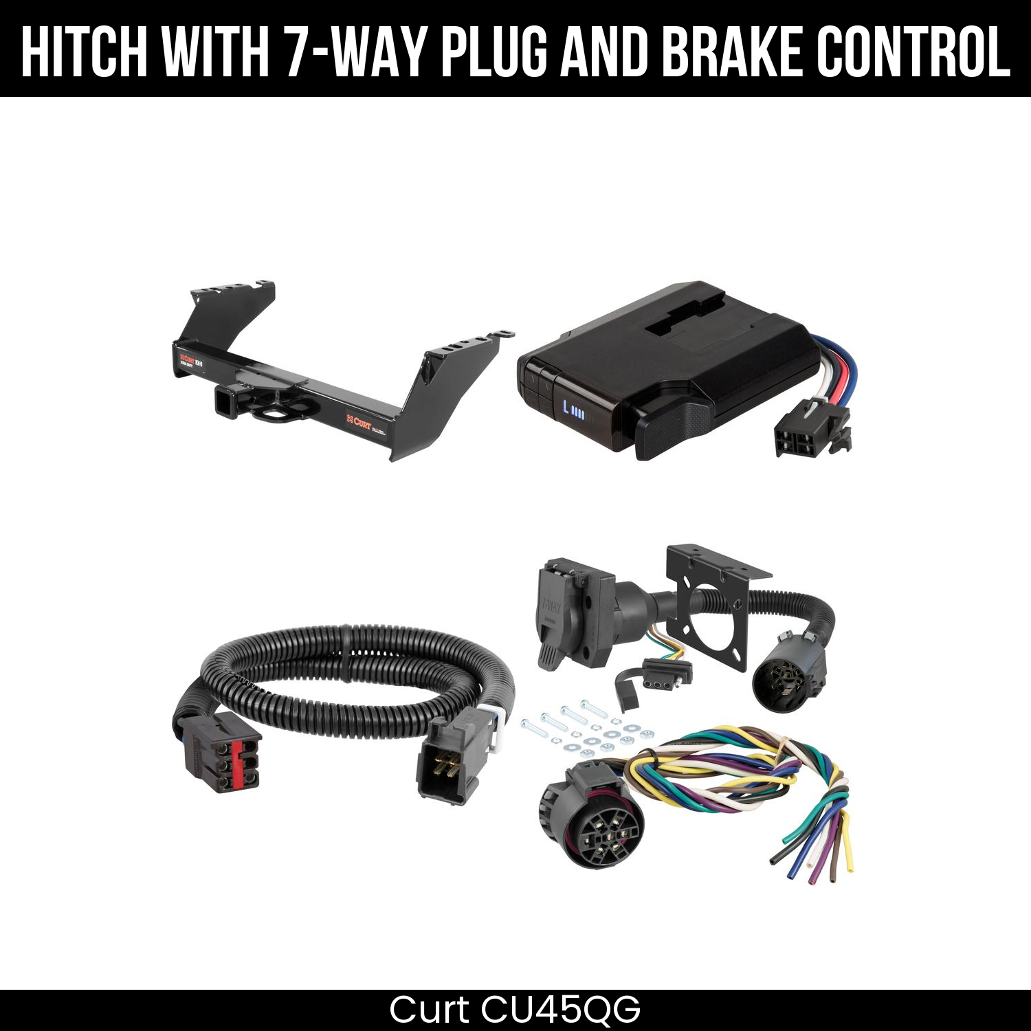 Trailer Hitch , 7-Way , Venturer Brake Control