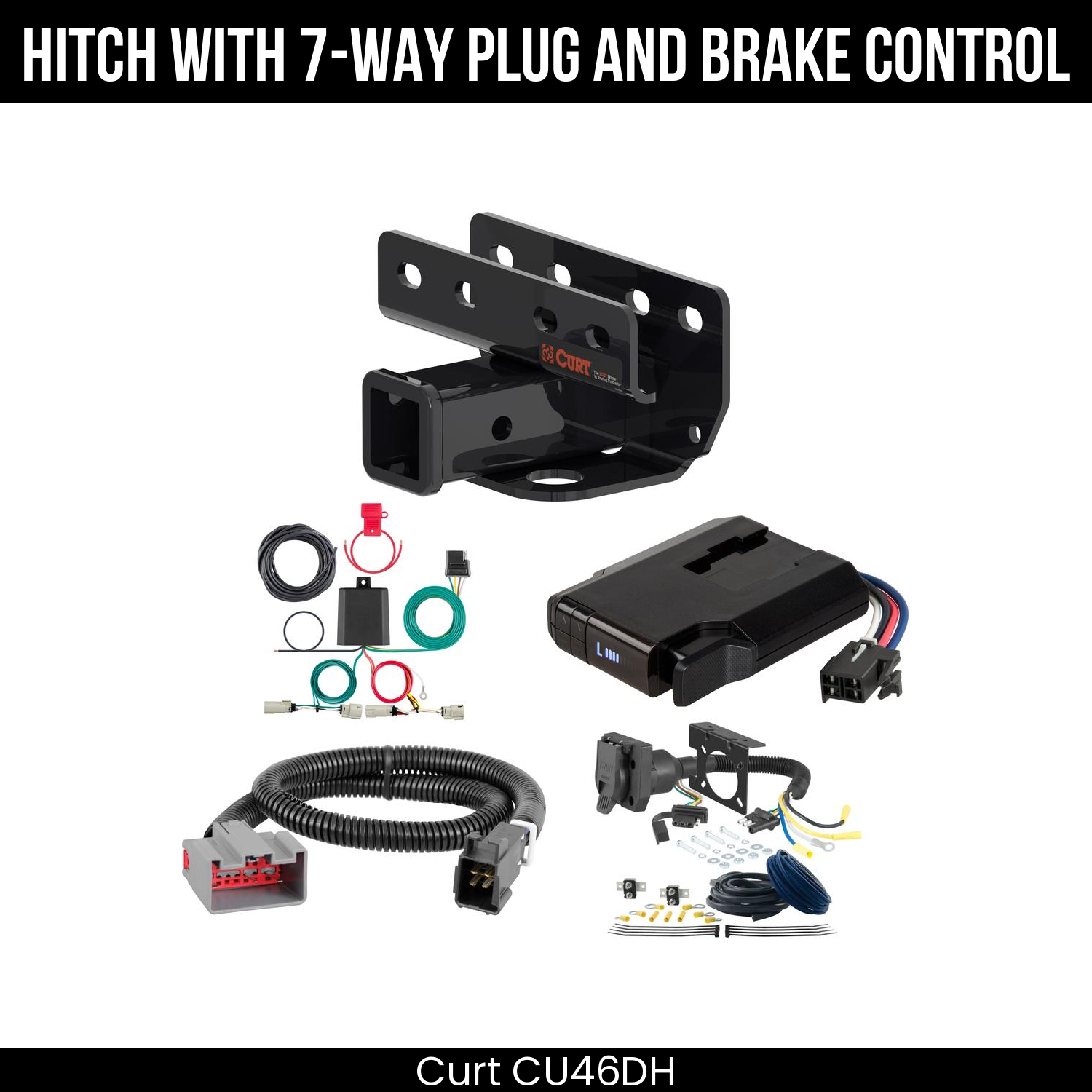 Trailer Hitch , 7-Way , Venturer Brake Control