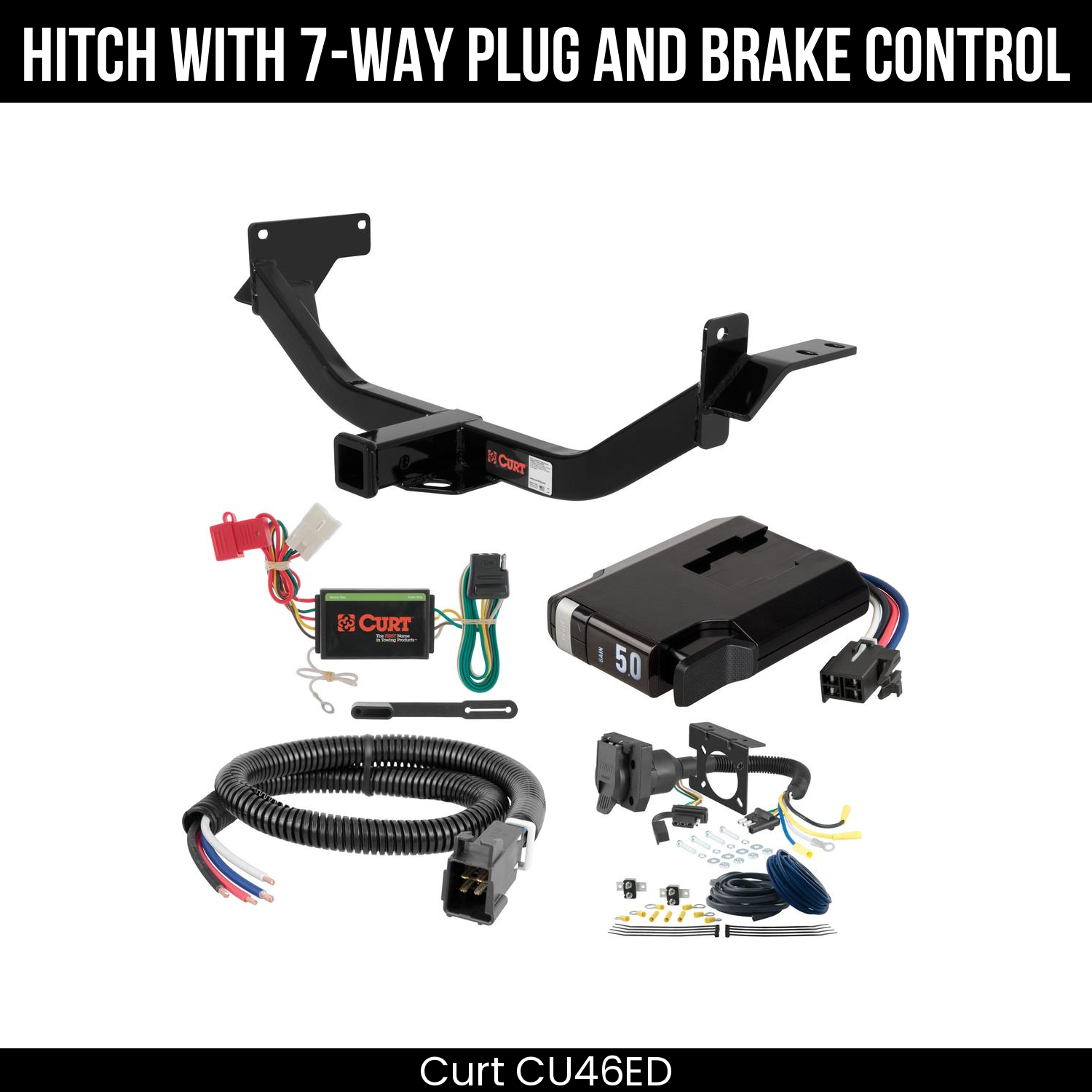 Trailer Hitch , 7-Way , TriFlex NEXT Brake Control