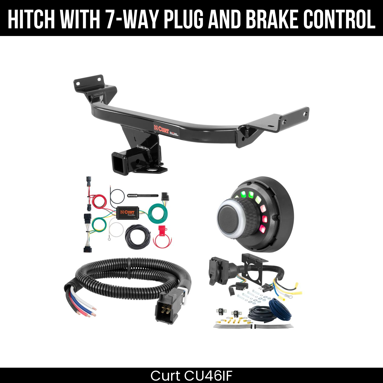 Trailer Hitch , 7-Way , Spectrum Brake Control