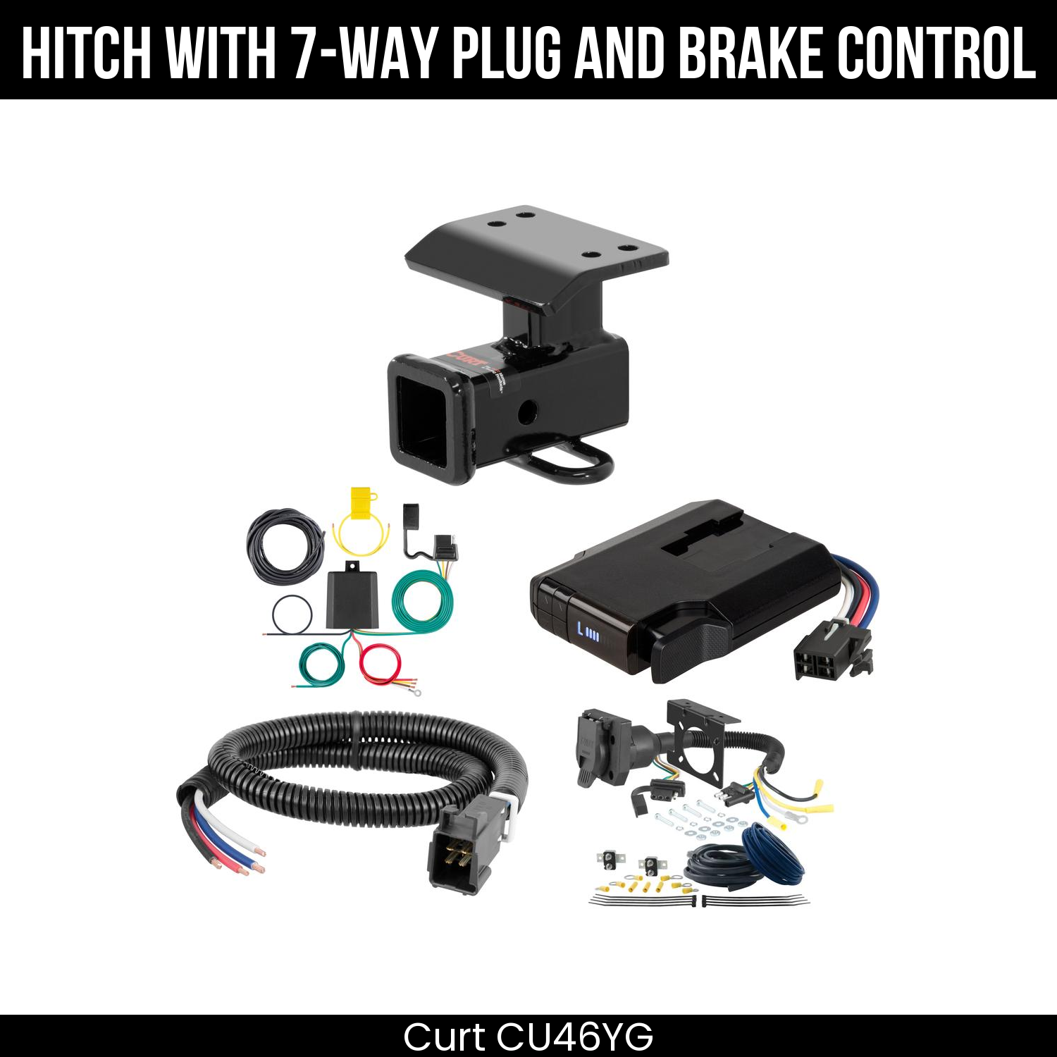 Trailer Hitch , 7-Way , Venturer Brake Control