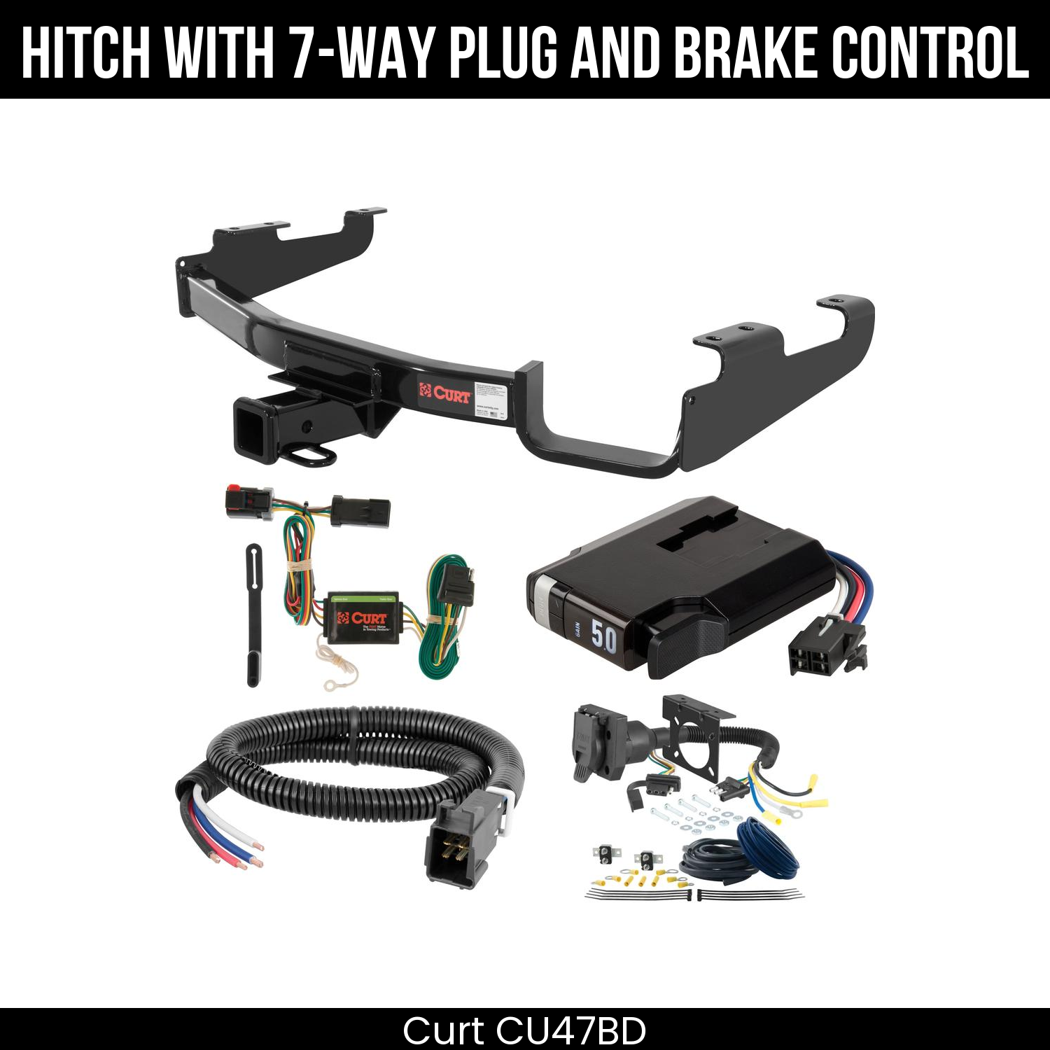 Trailer Hitch , 7-Way , TriFlex NEXT Brake Control