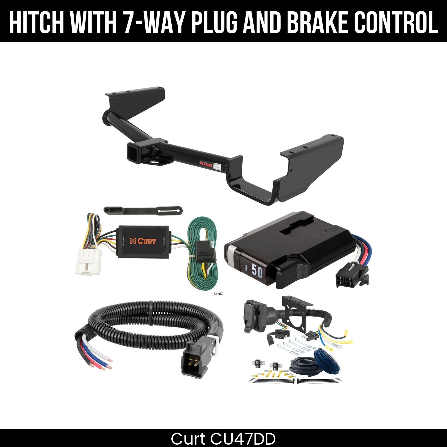 Trailer Hitch , 7-Way , TriFlex NEXT Brake Control