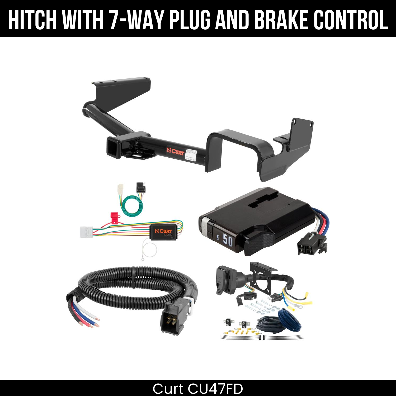 Trailer Hitch , 7-Way , TriFlex NEXT Brake Control