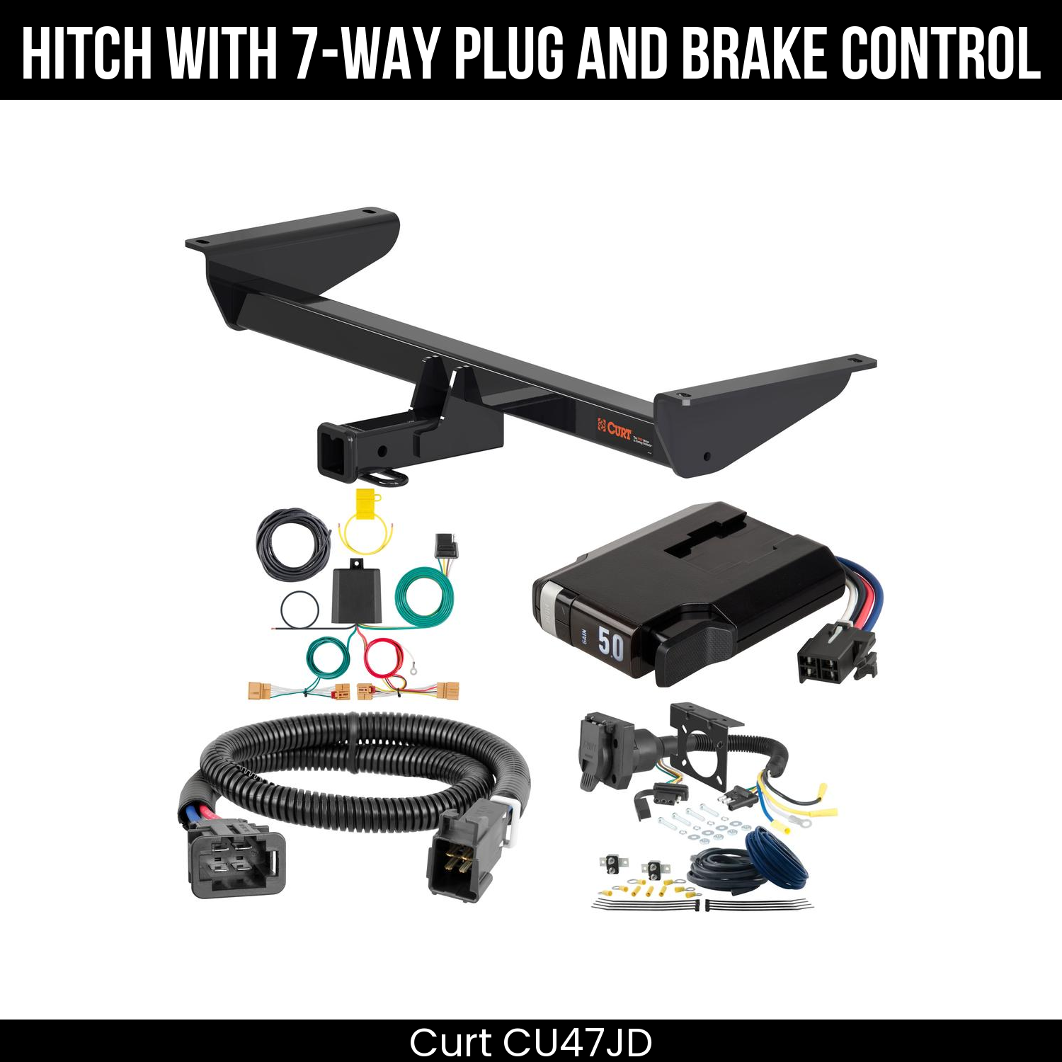 Trailer Hitch , 7-Way , TriFlex NEXT Brake Control