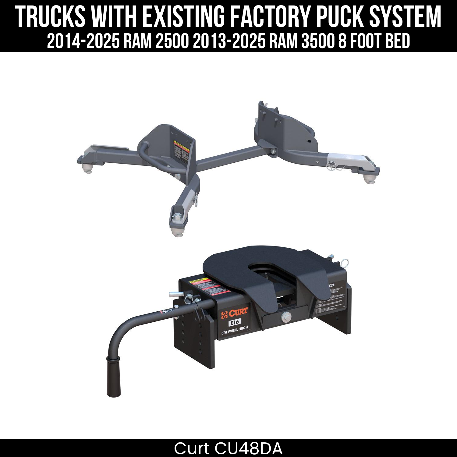 Puck 5th Wheel Legs,E16 5th Wheel Hitch Head