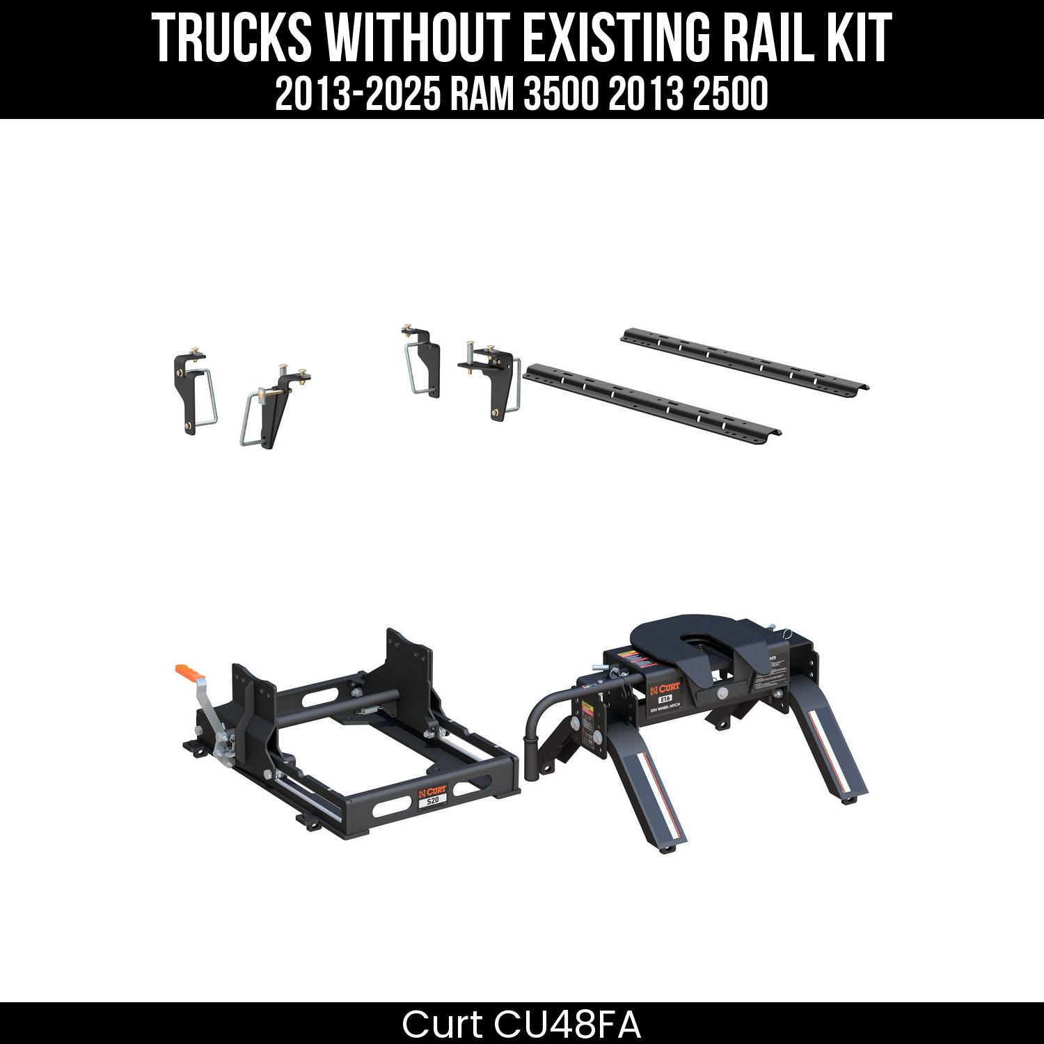 Custom 5th Wheel Brackets,Universal 5th Wheel Base Rails,S20 5th Wheel Slider 20K,Replacement Base Legs,E16 5th Wheel Hitch Head
