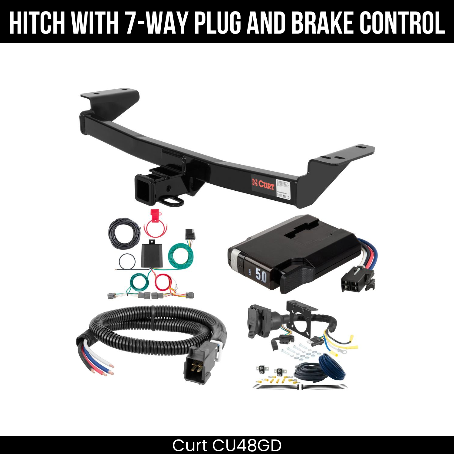 Trailer Hitch , 7-Way , TriFlex NEXT Brake Control