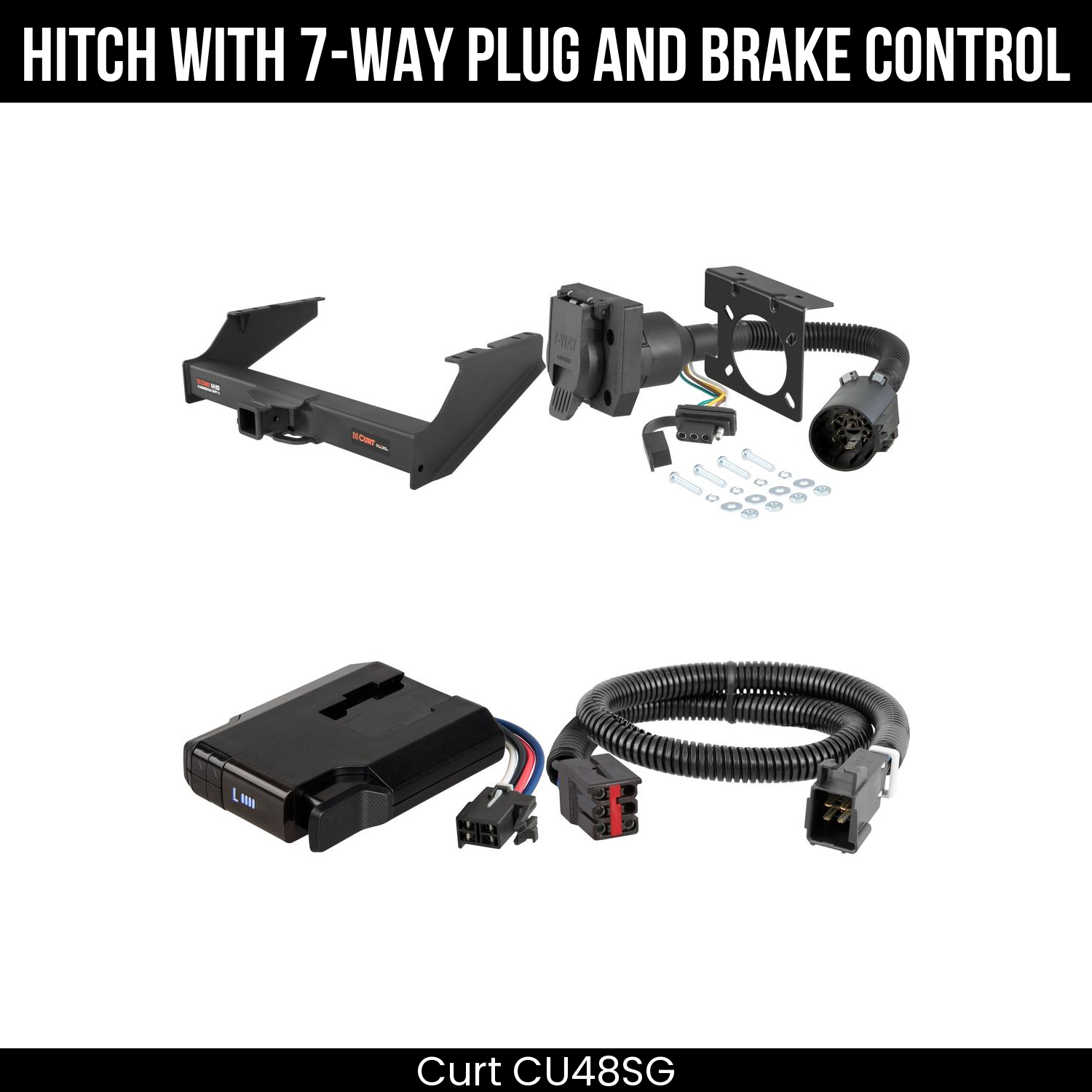 Trailer Hitch , 7-Way , Venturer Brake Control