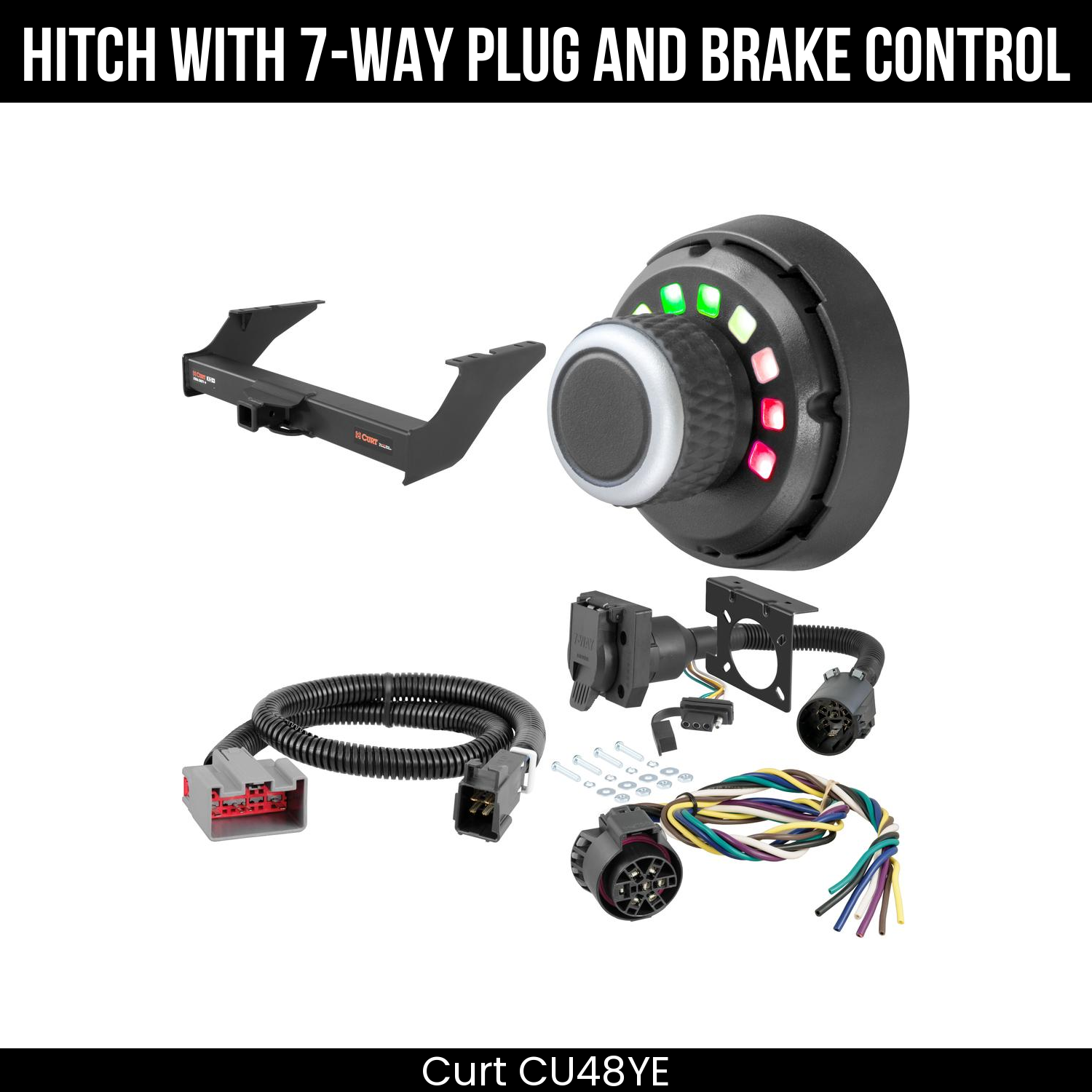 Trailer Hitch , 7-Way , Spectrum Brake Control