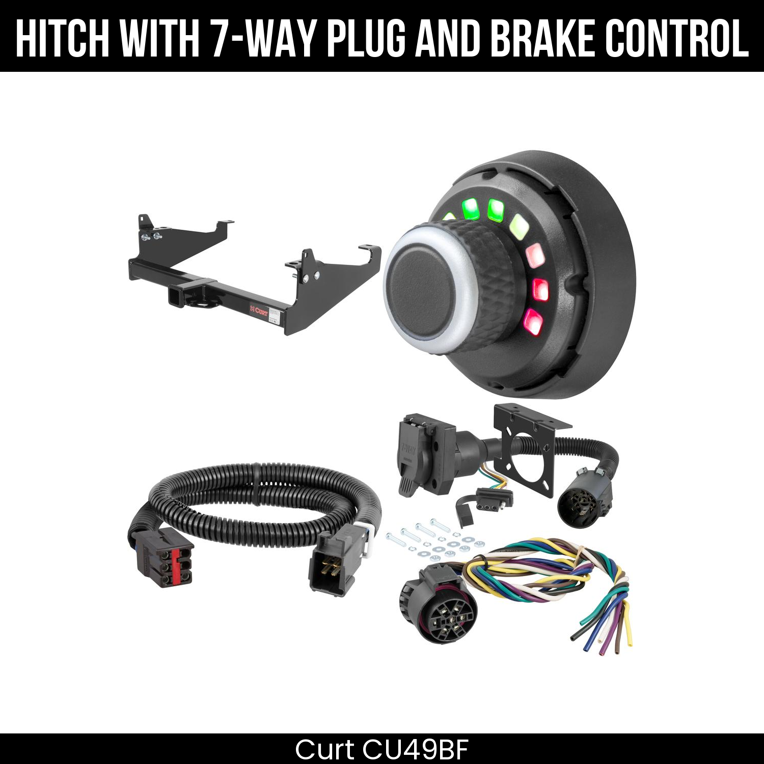 Trailer Hitch , 7-Way , Spectrum Brake Control