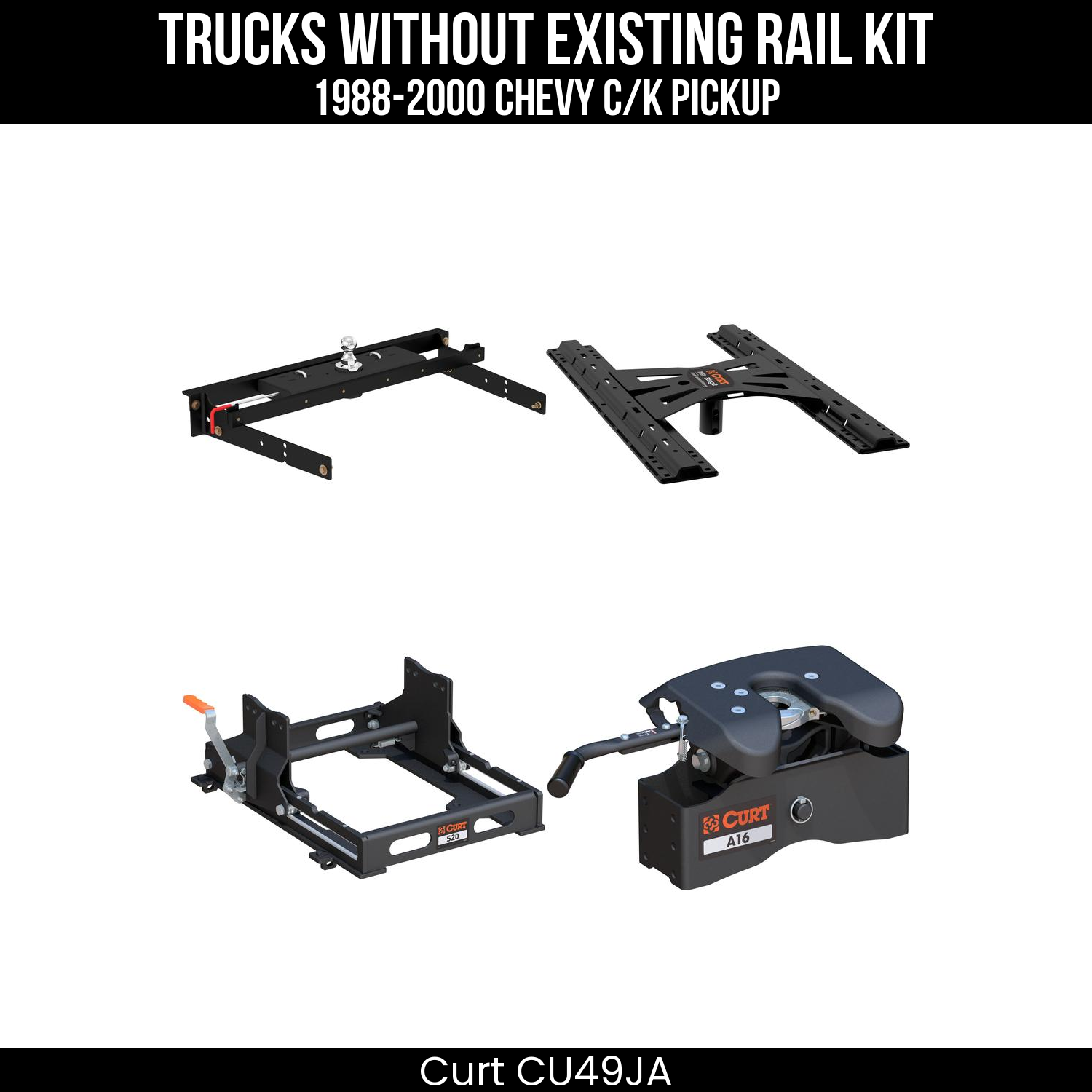 Double Lock Gooseneck Hitch,Under-Bed Gooseneck Install Brackets,X5 Gooseneck-5th Wheel Adapter,S20 5th Wheel Slider 20K,A16 5th Wheel Hitch Head