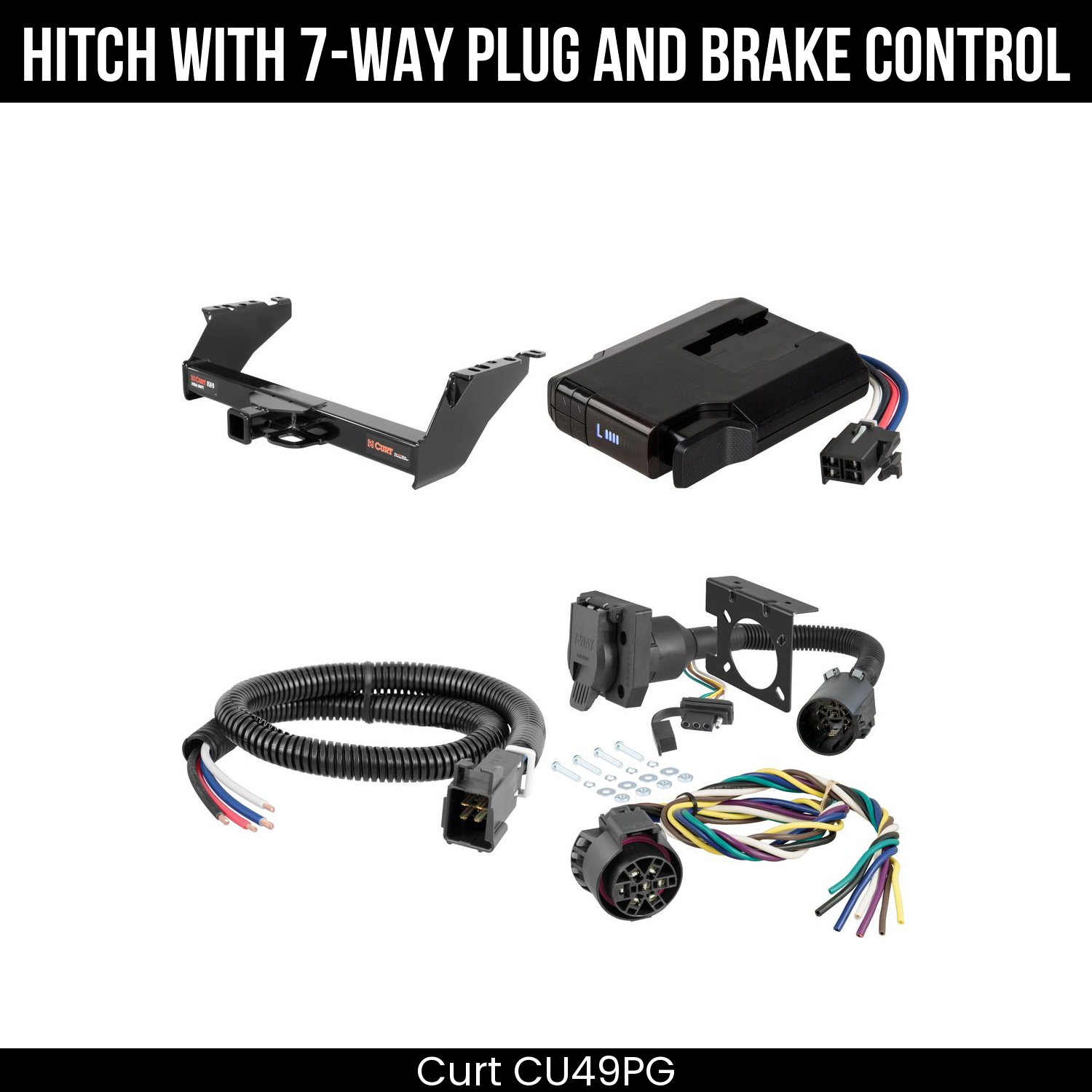 Trailer Hitch , 7-Way , Venturer Brake Control