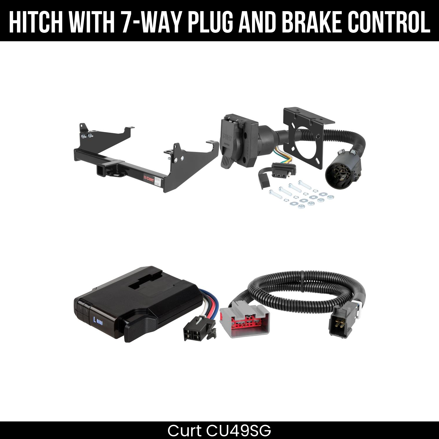 Trailer Hitch , 7-Way , Venturer Brake Control