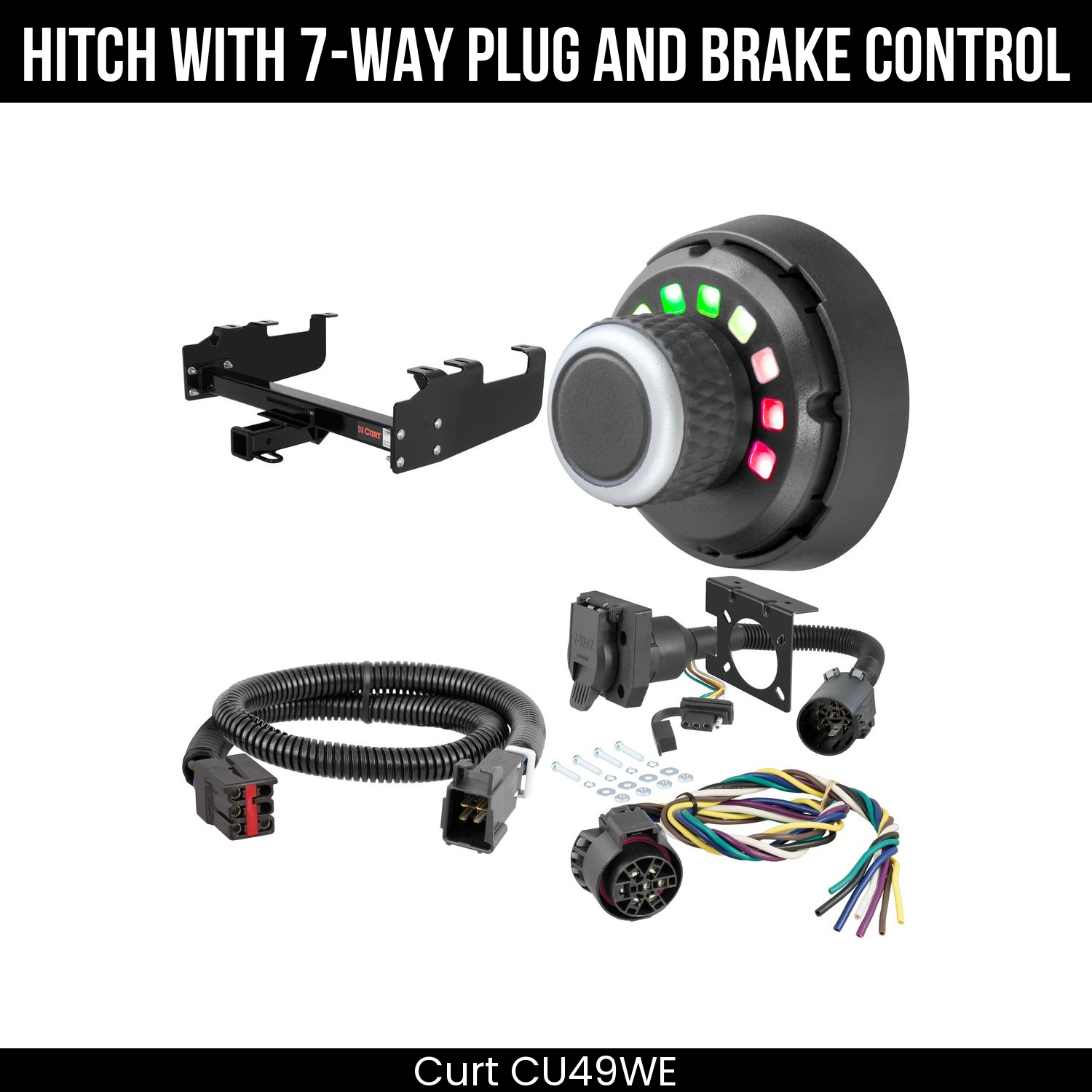 Trailer Hitch , 7-Way , Spectrum Brake Control
