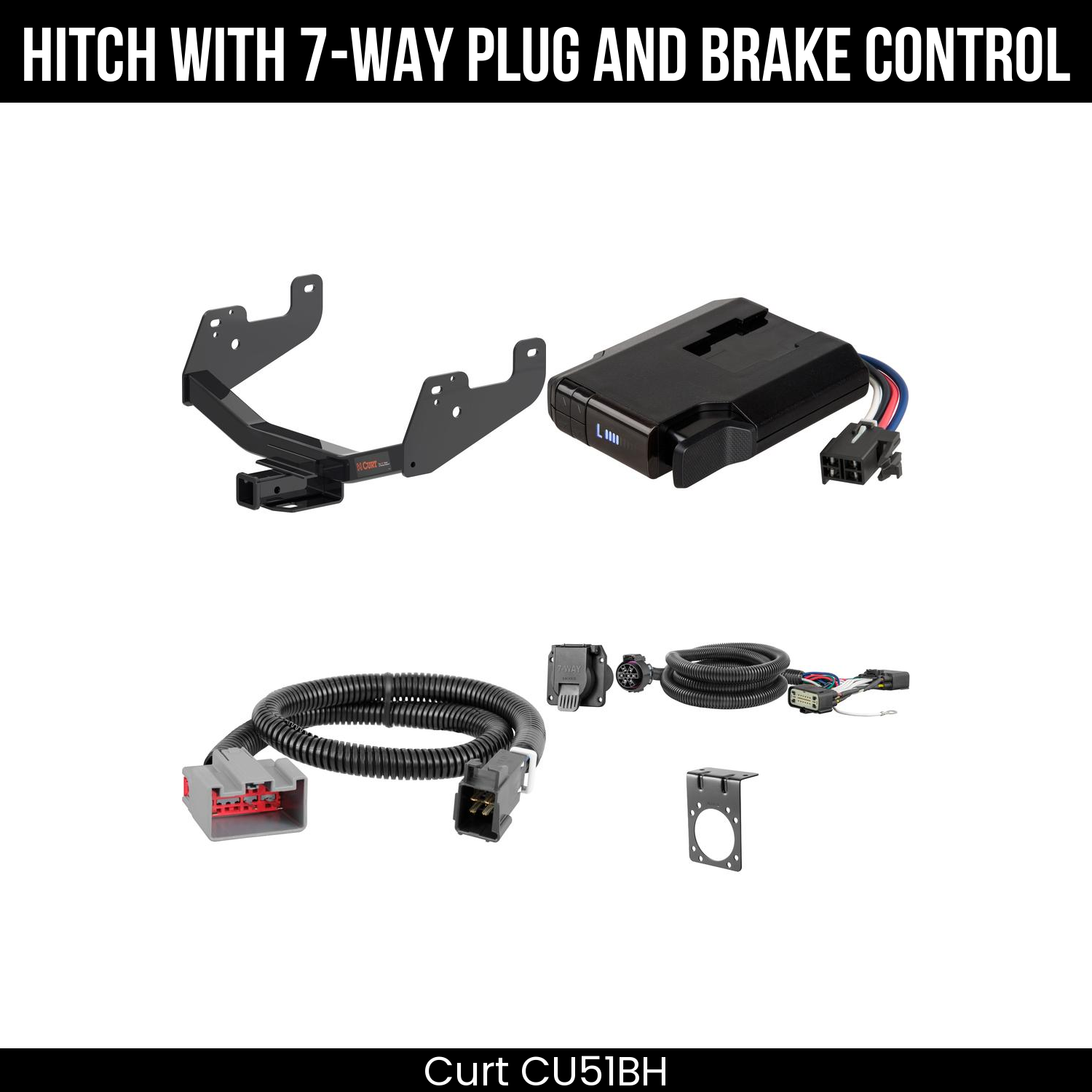Trailer Hitch , 7-Way , Venturer Brake Control