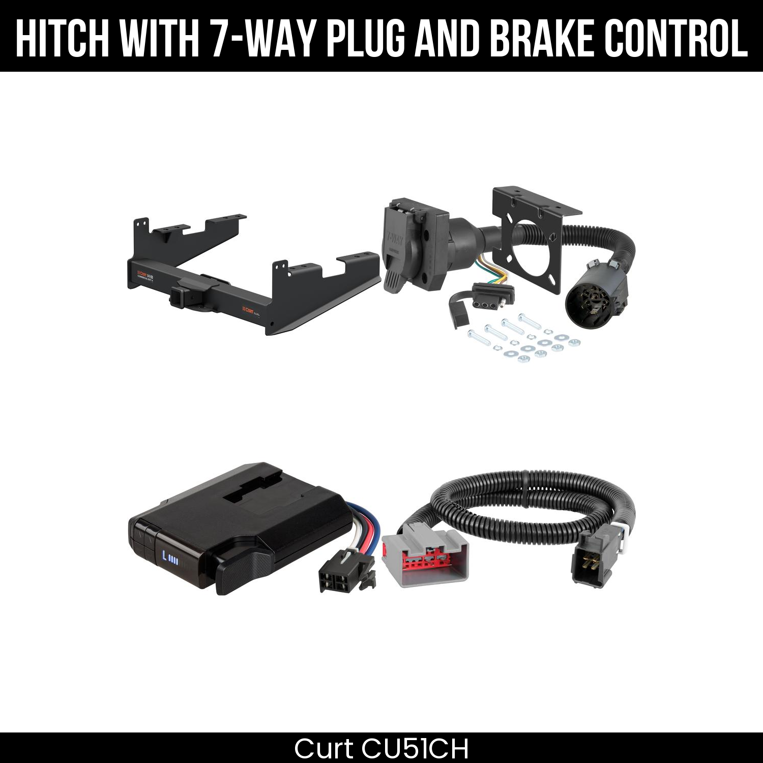 Trailer Hitch , 7-Way , Venturer Brake Control