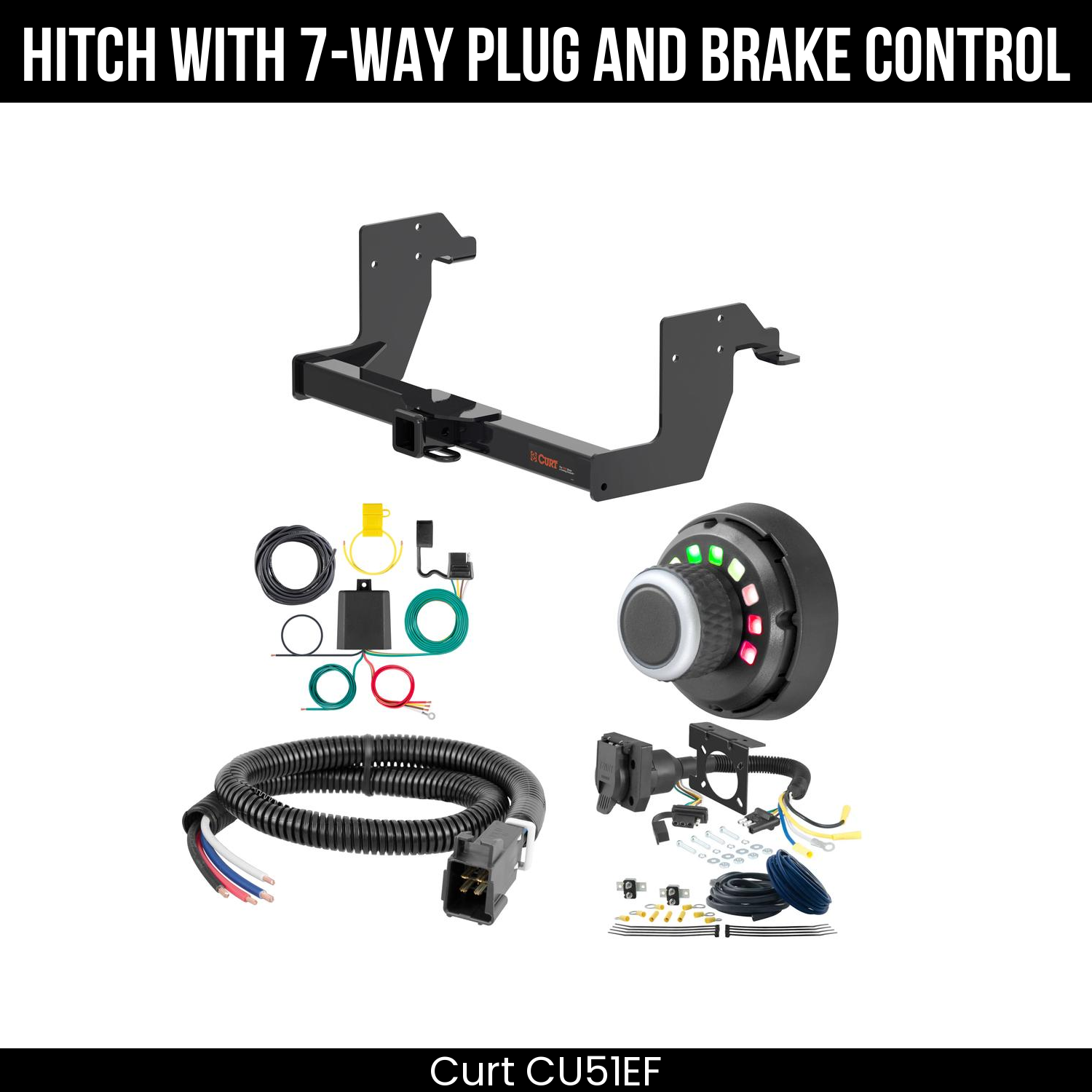 Trailer Hitch , 7-Way , Spectrum Brake Control