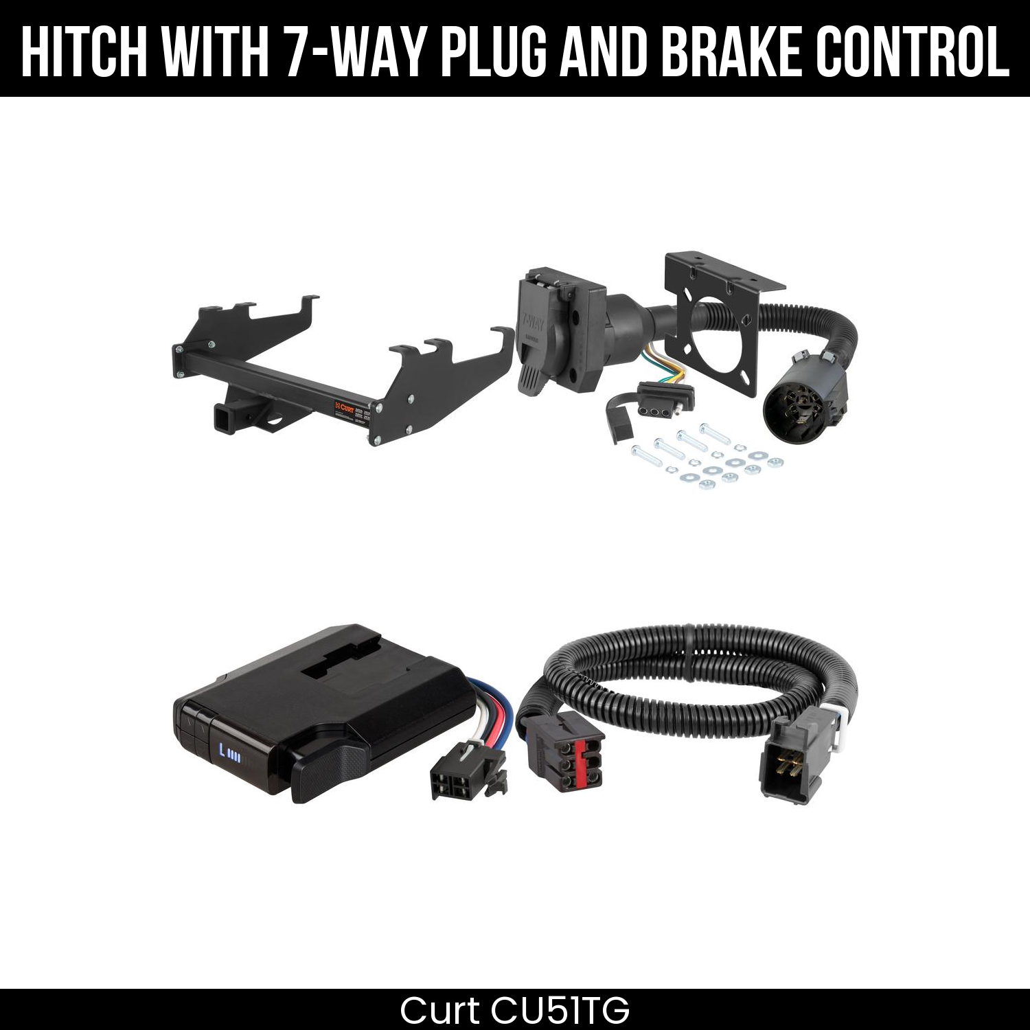 Trailer Hitch , 7-Way , Venturer Brake Control