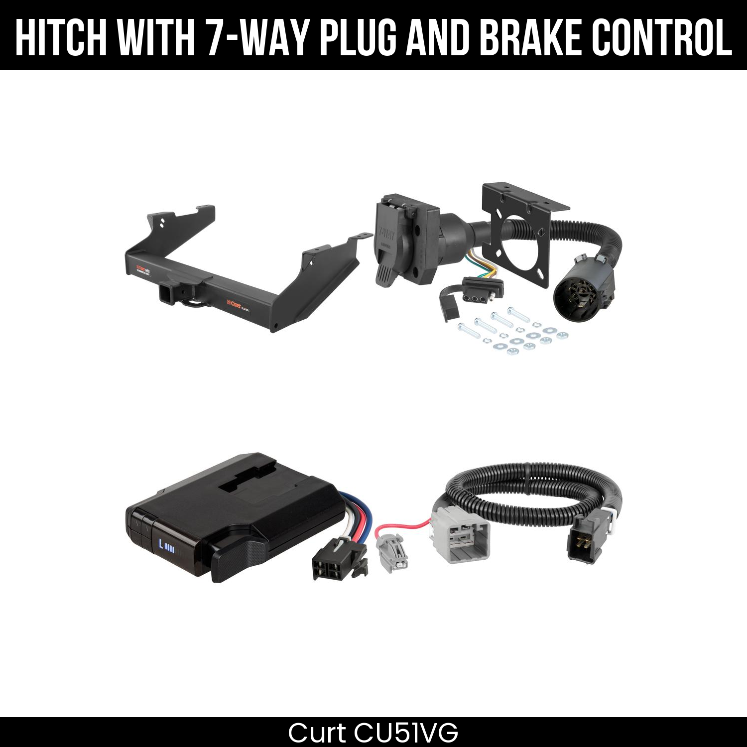 Trailer Hitch , 7-Way , Venturer Brake Control