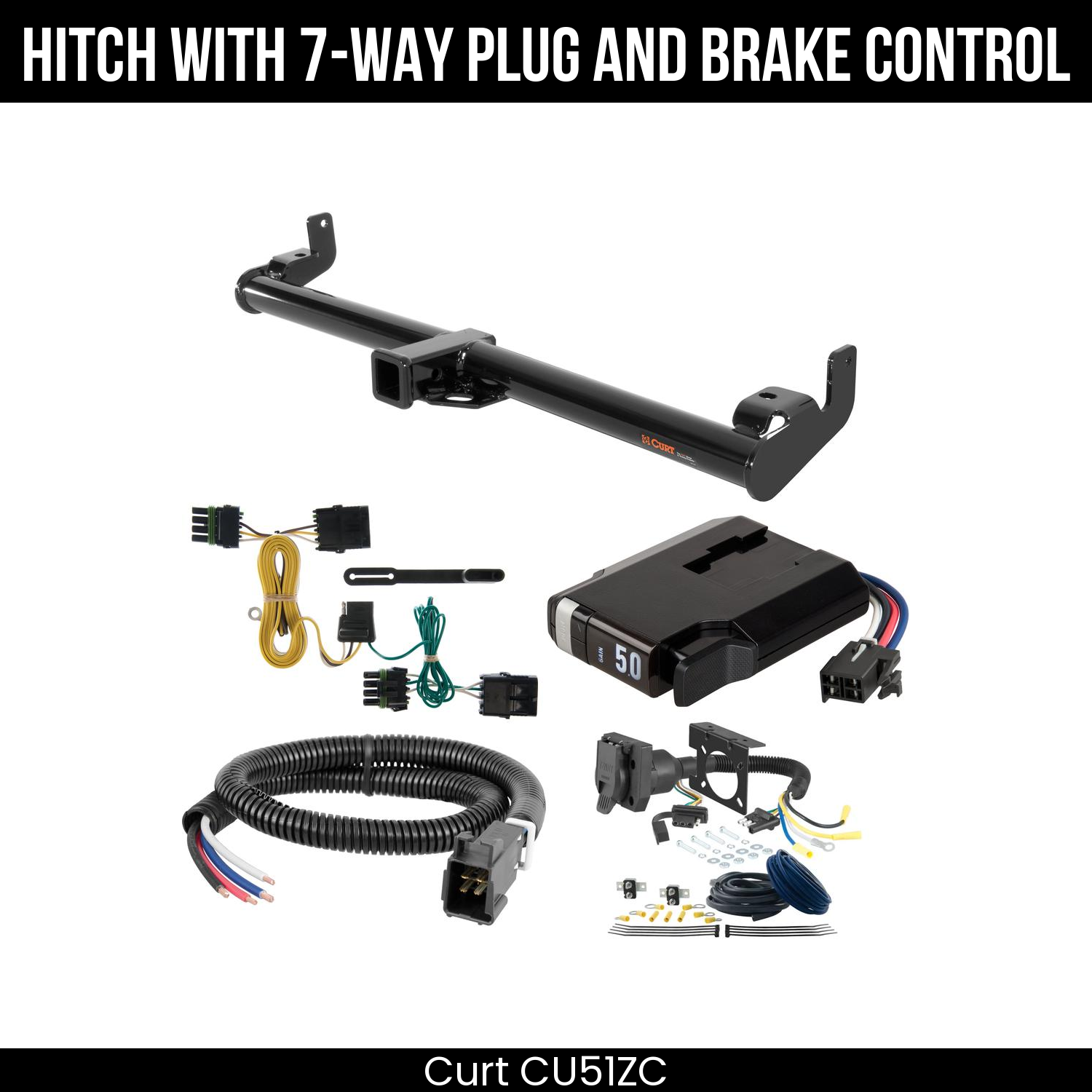 Trailer Hitch , 7-Way , TriFlex NEXT Brake Control
