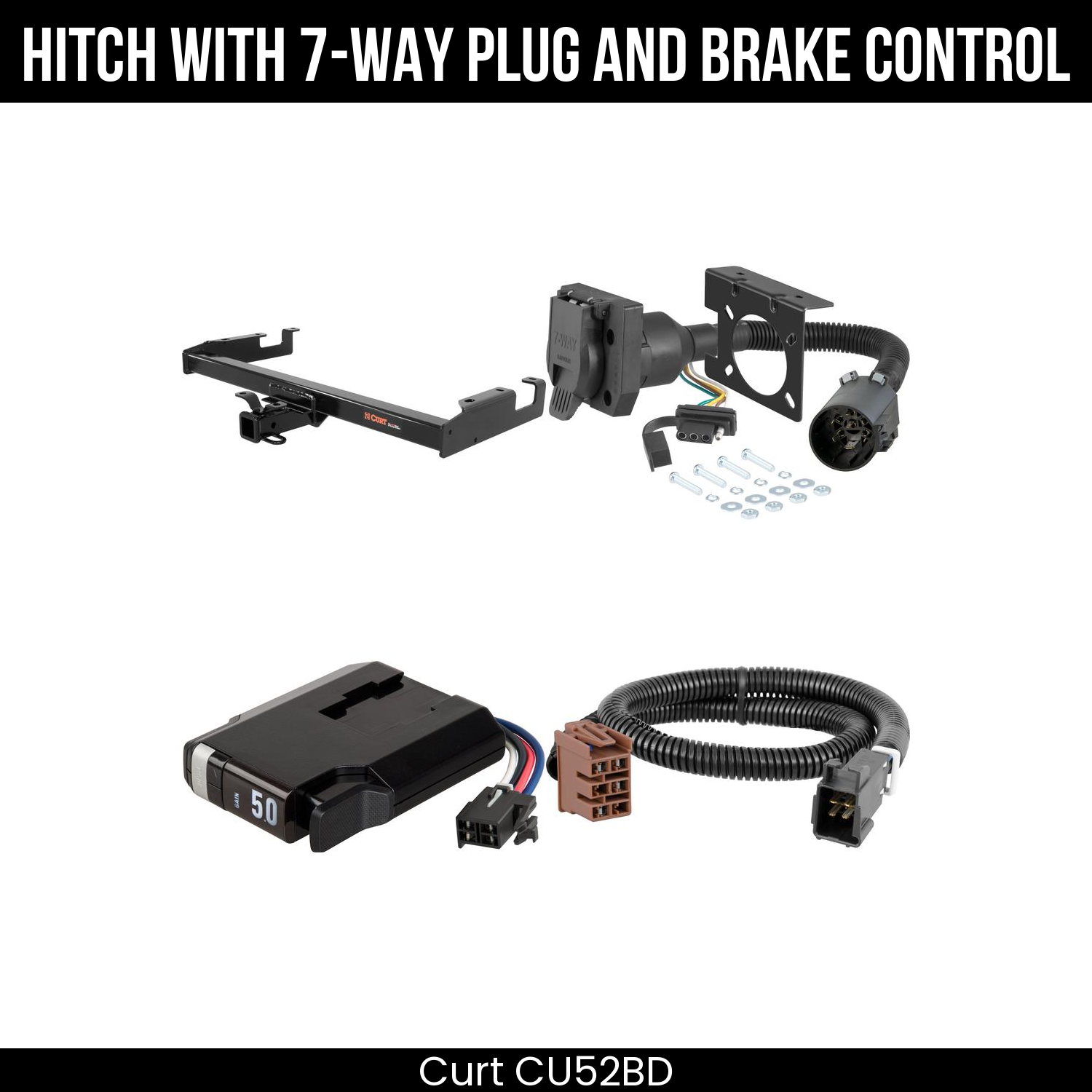Trailer Hitch , 7-Way , TriFlex NEXT Brake Control