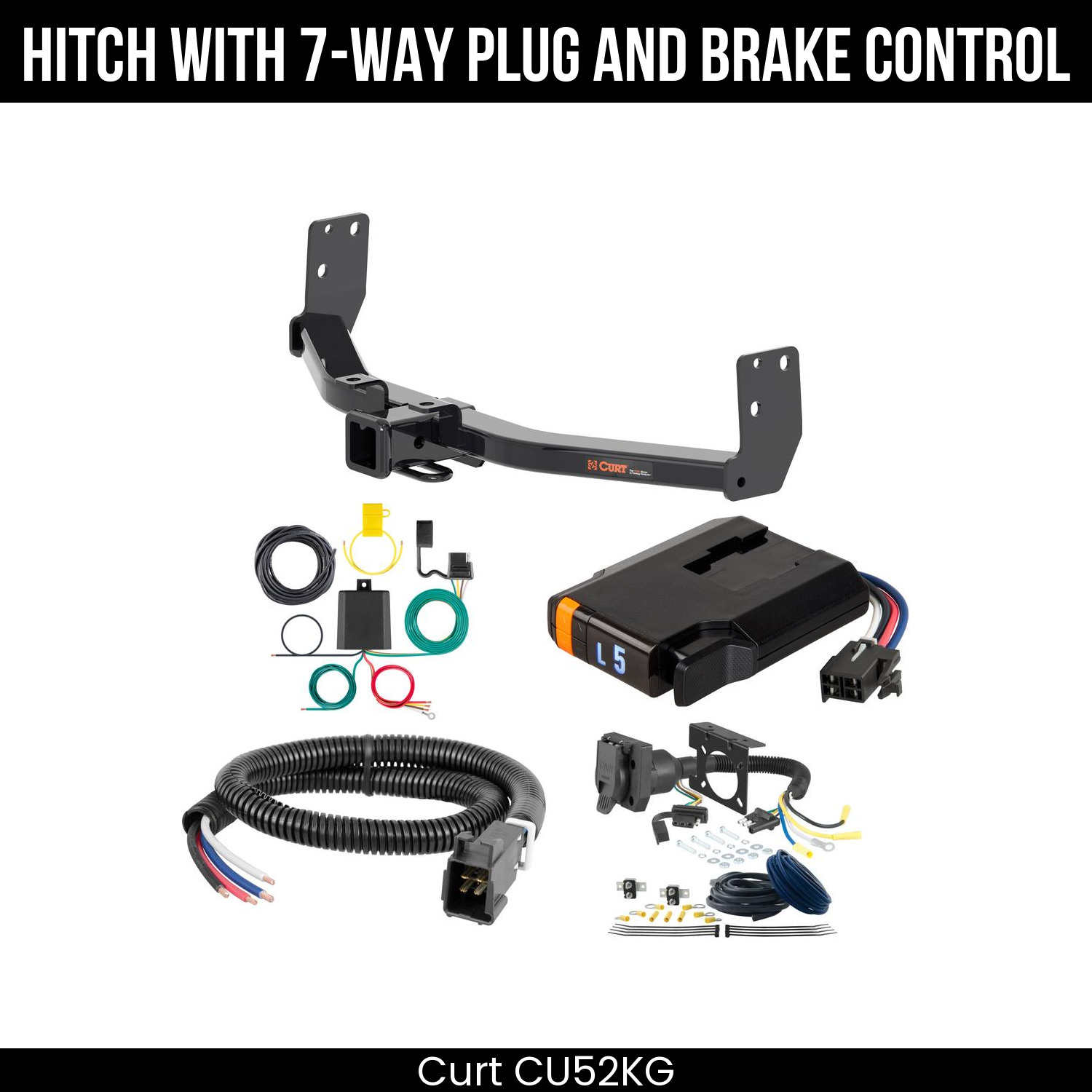 Trailer Hitch , 7-Way , Discovery Next Brake Control