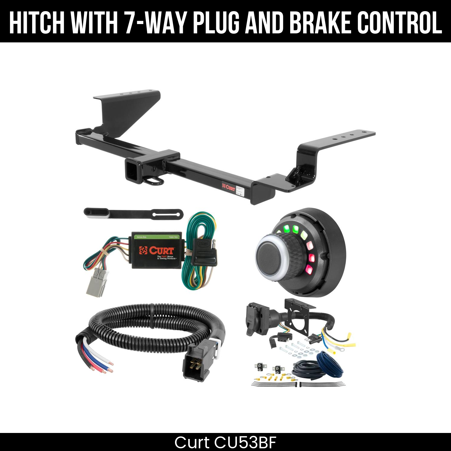 Trailer Hitch , 7-Way , Spectrum Brake Control