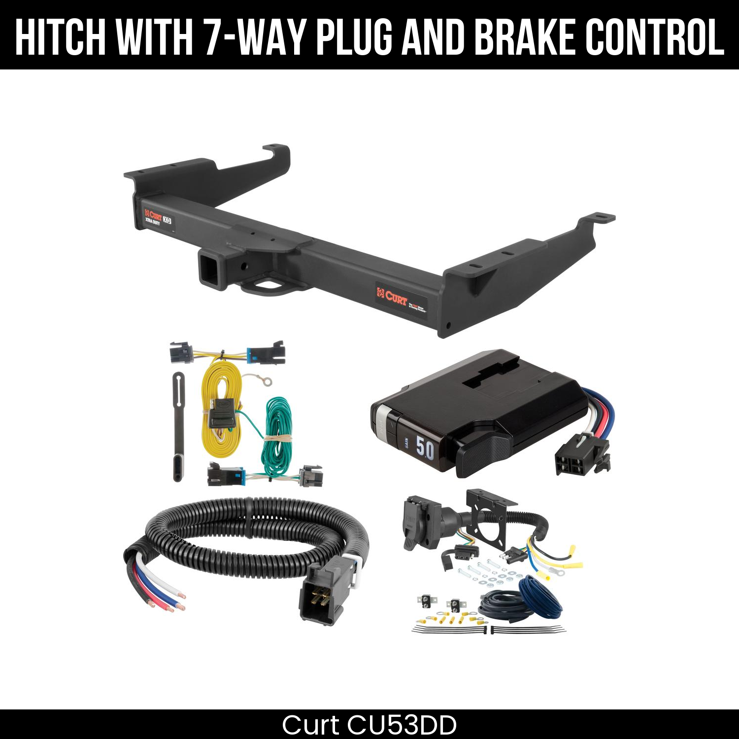 Trailer Hitch , 7-Way , TriFlex NEXT Brake Control