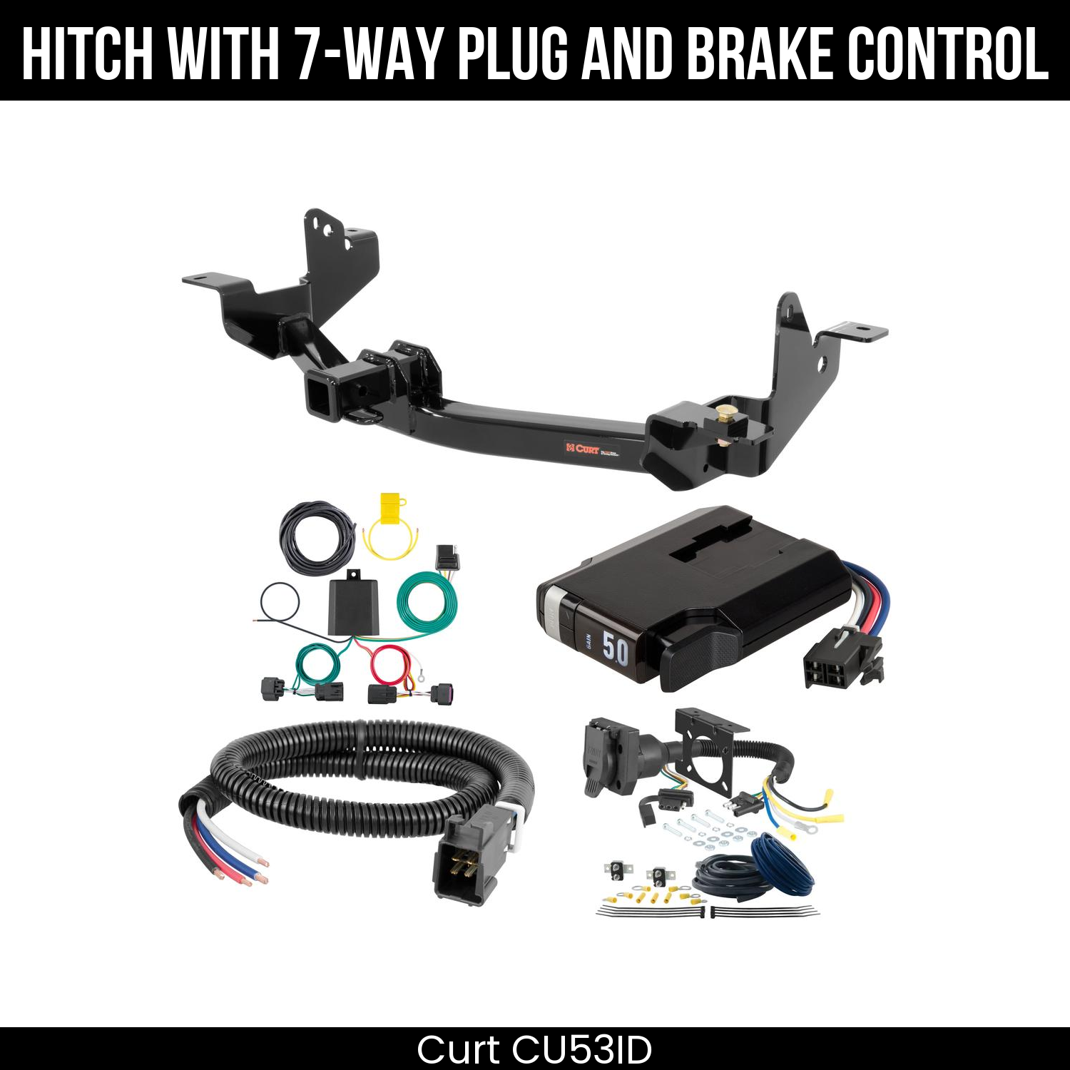 Trailer Hitch , 7-Way , TriFlex NEXT Brake Control