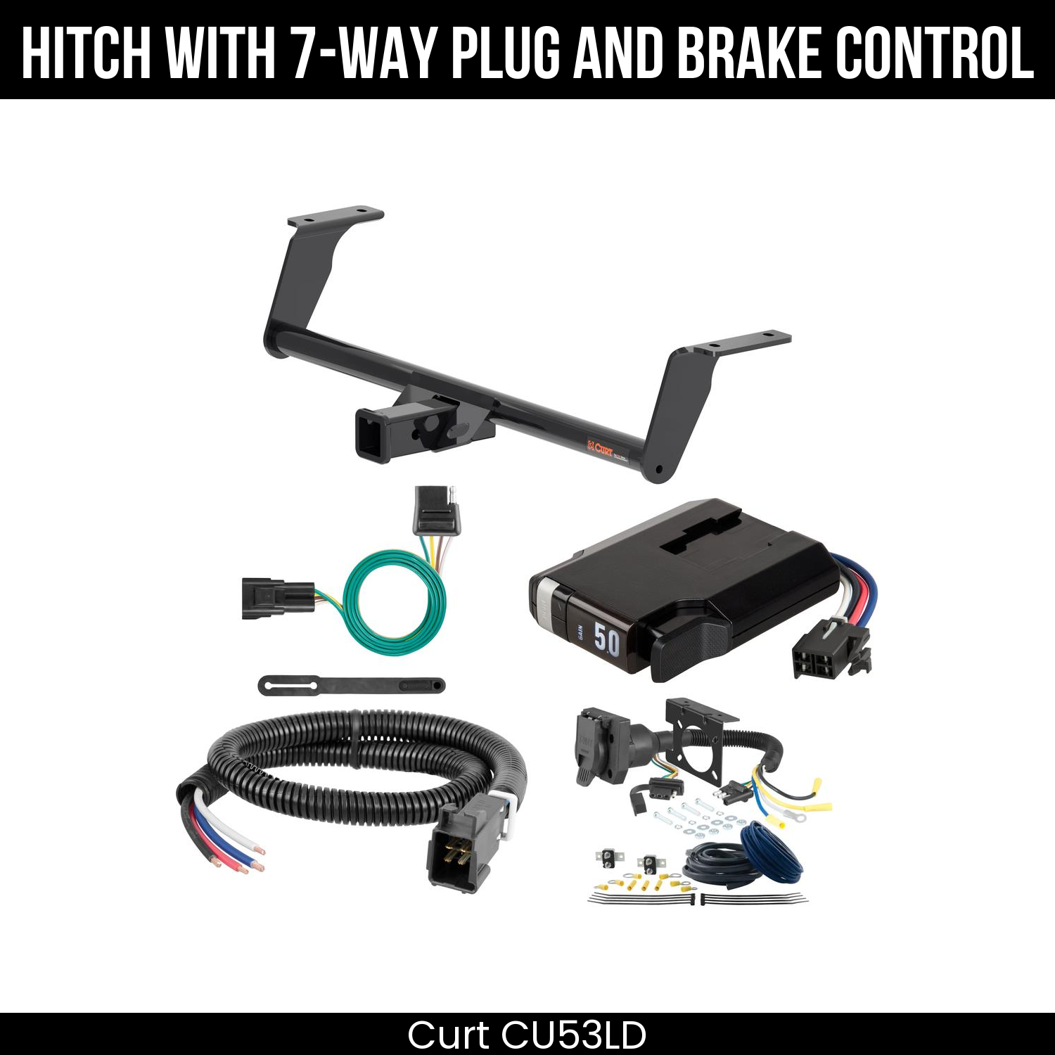 Trailer Hitch , 7-Way , TriFlex NEXT Brake Control