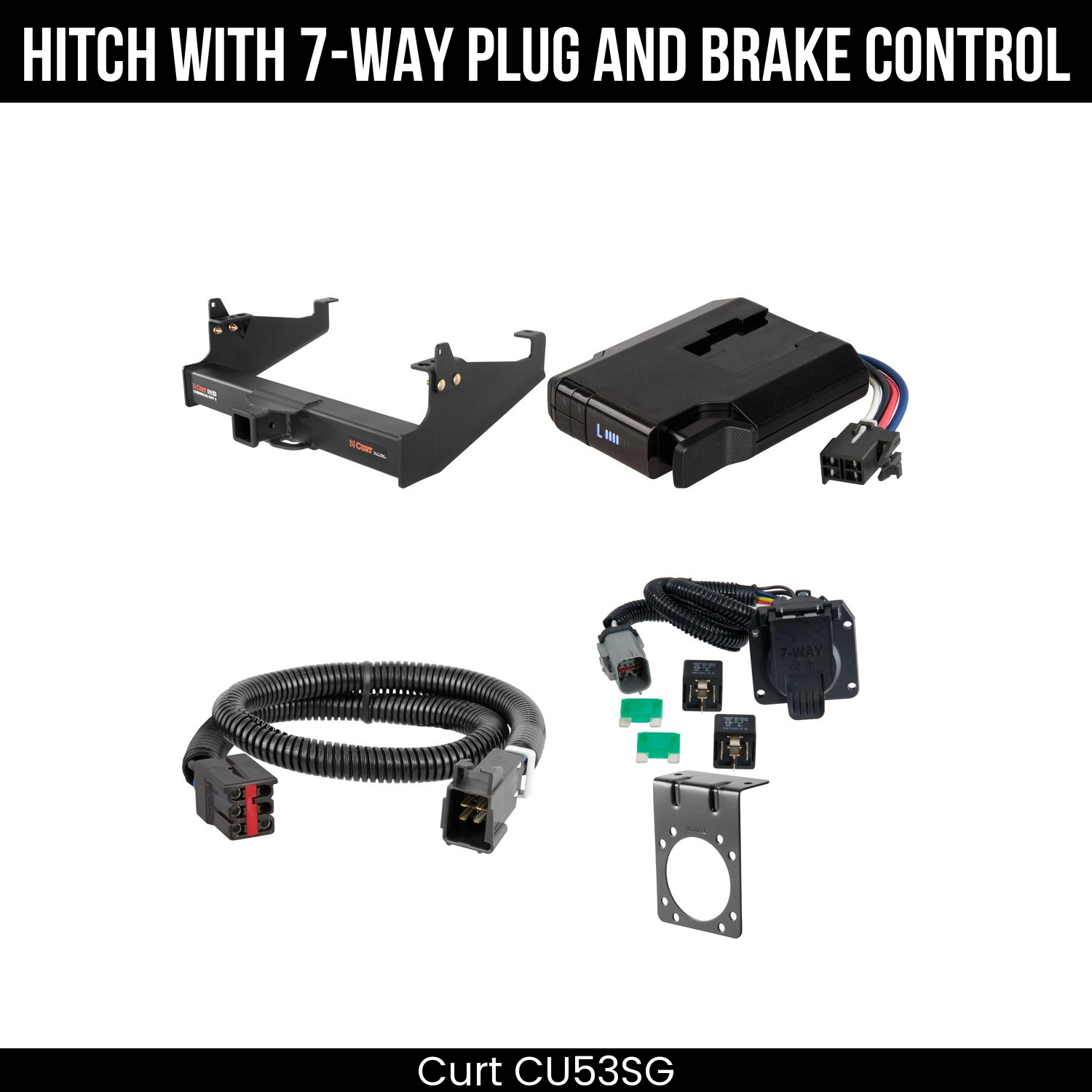 Trailer Hitch , 7-Way , Venturer Brake Control