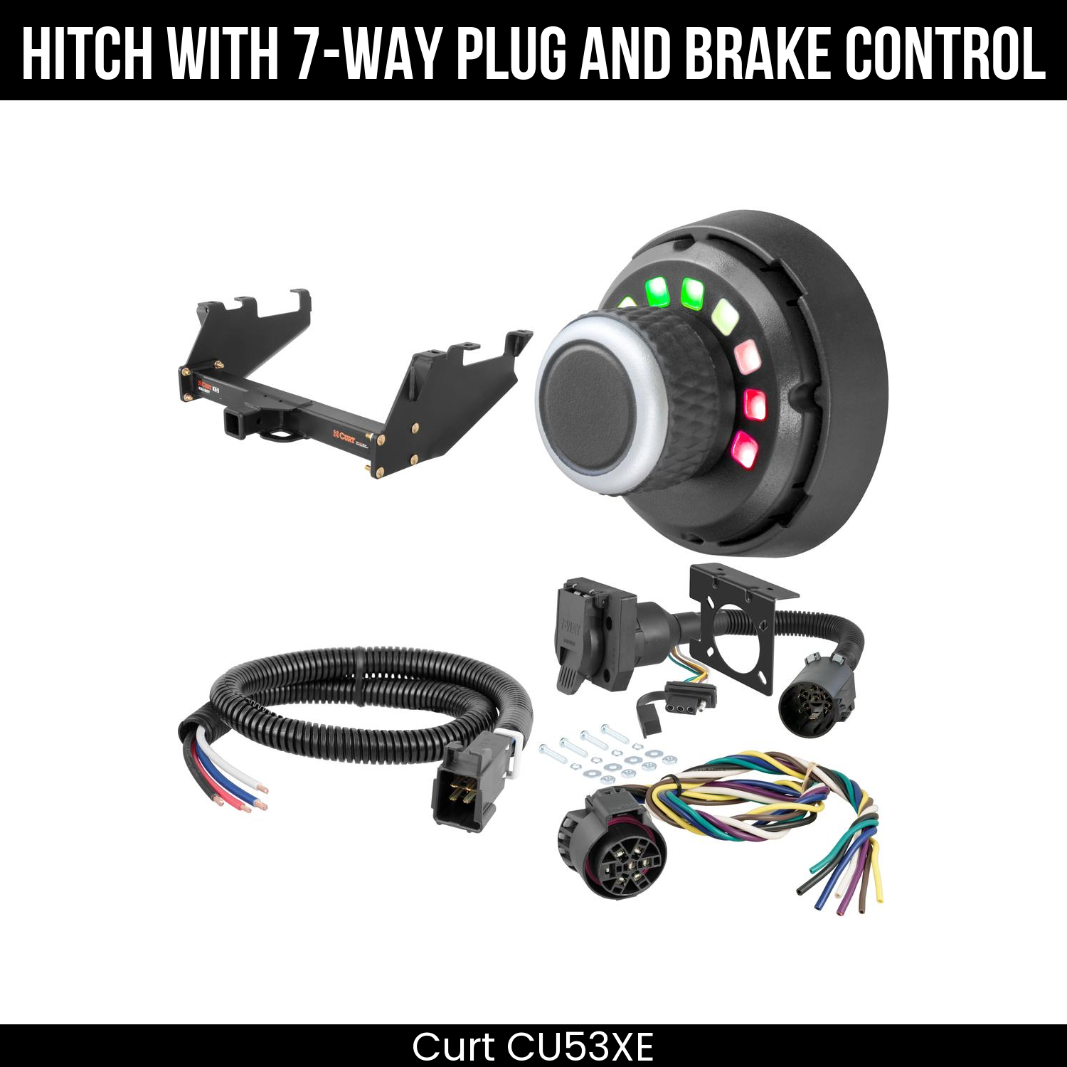Trailer Hitch , 7-Way , Spectrum Brake Control