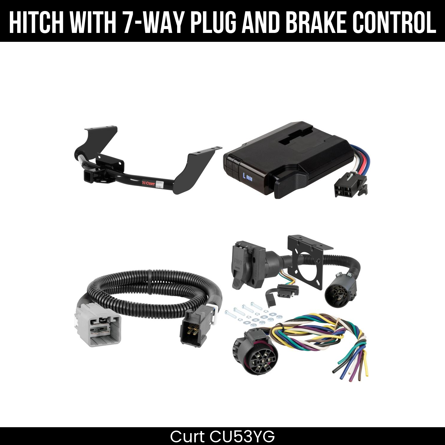 Trailer Hitch , 7-Way , Venturer Brake Control