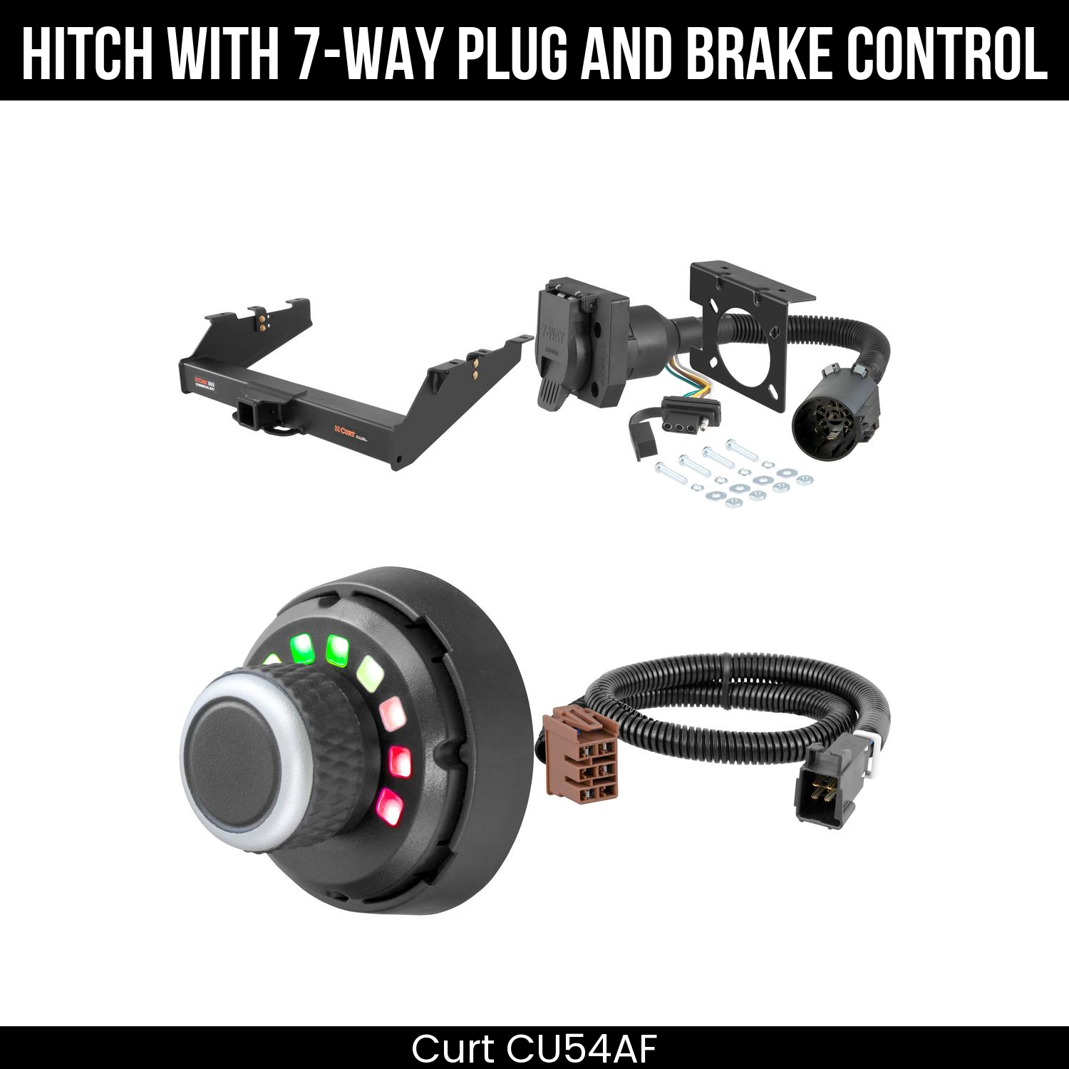 Trailer Hitch , 7-Way , Spectrum Brake Control