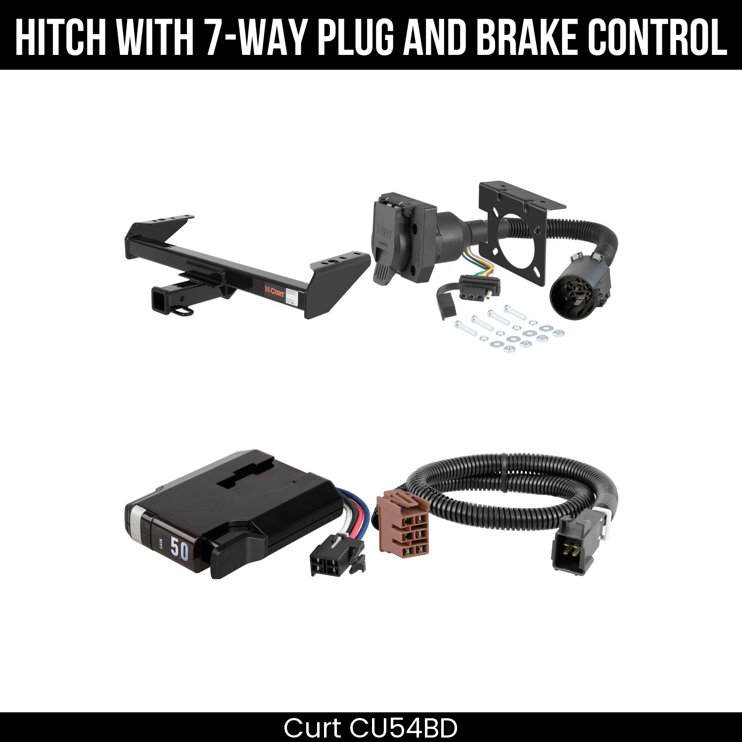 Trailer Hitch , 7-Way , TriFlex NEXT Brake Control