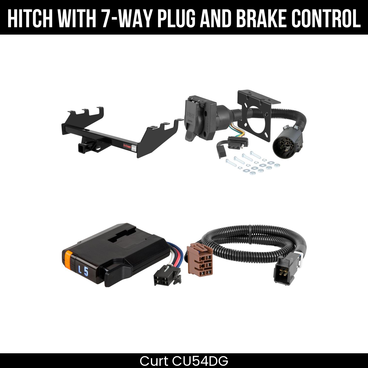 Trailer Hitch , 7-Way , Discovery Next Brake Control