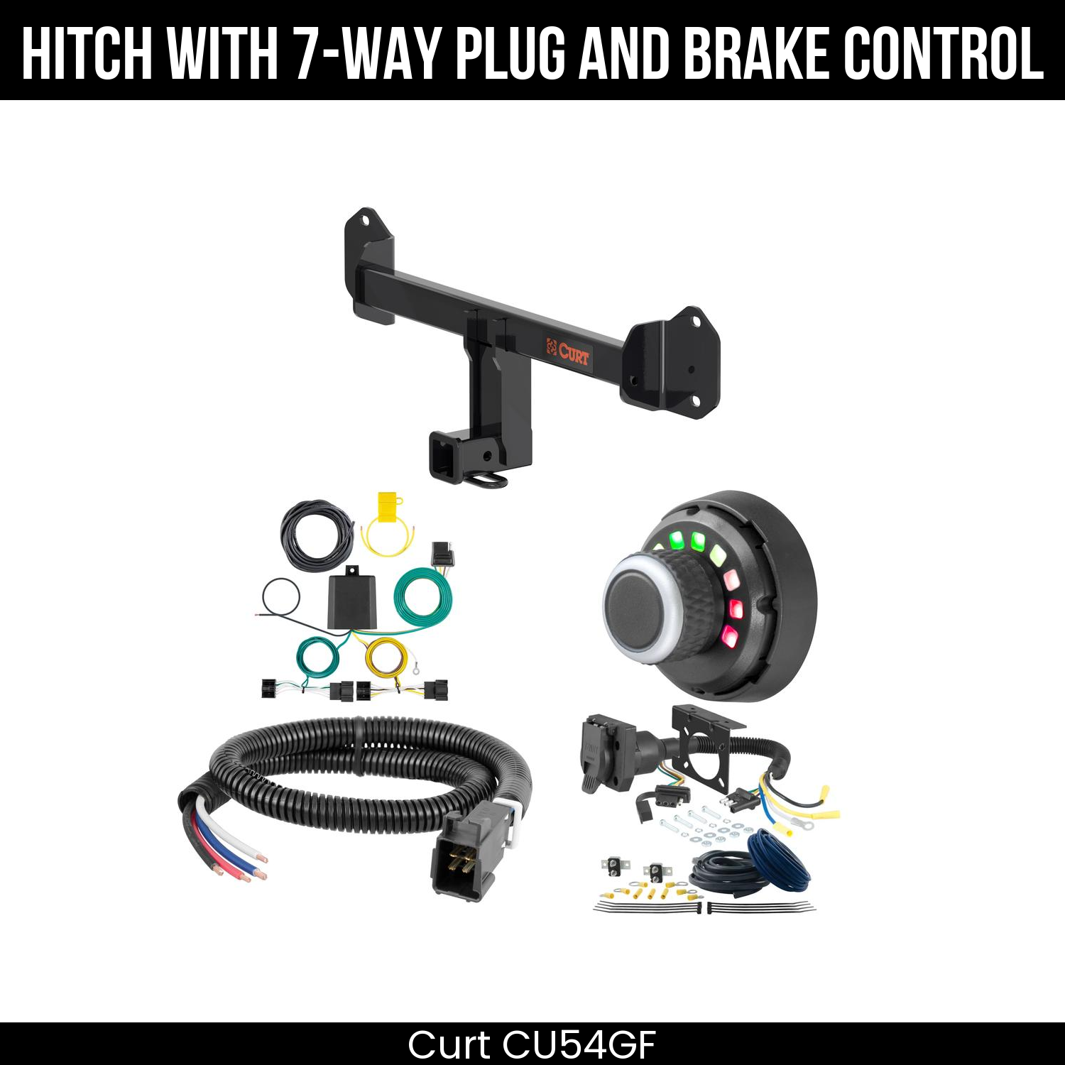 Trailer Hitch , 7-Way , Spectrum Brake Control